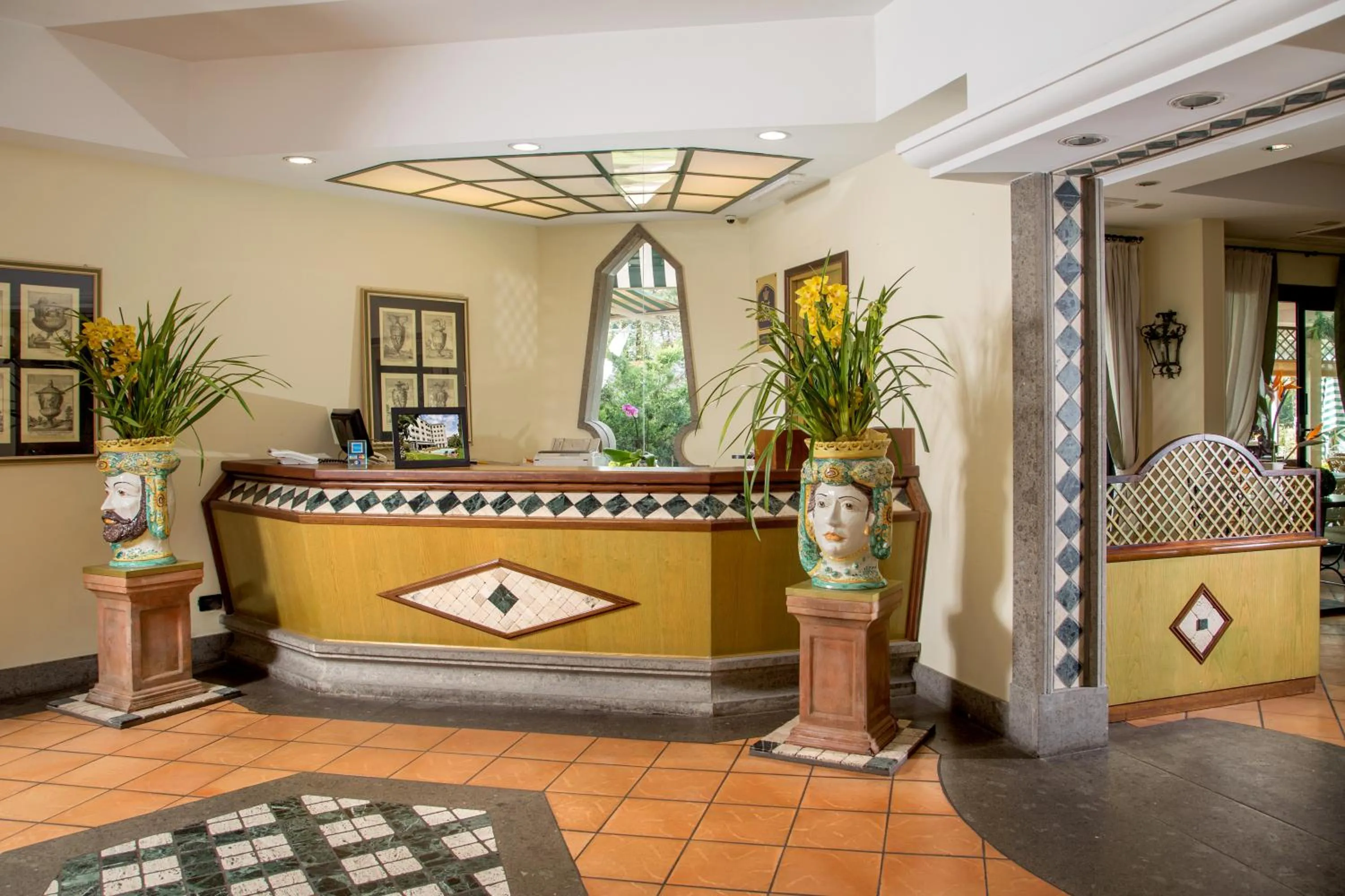 Lobby or reception in Best Western Park Hotel Roma Nord