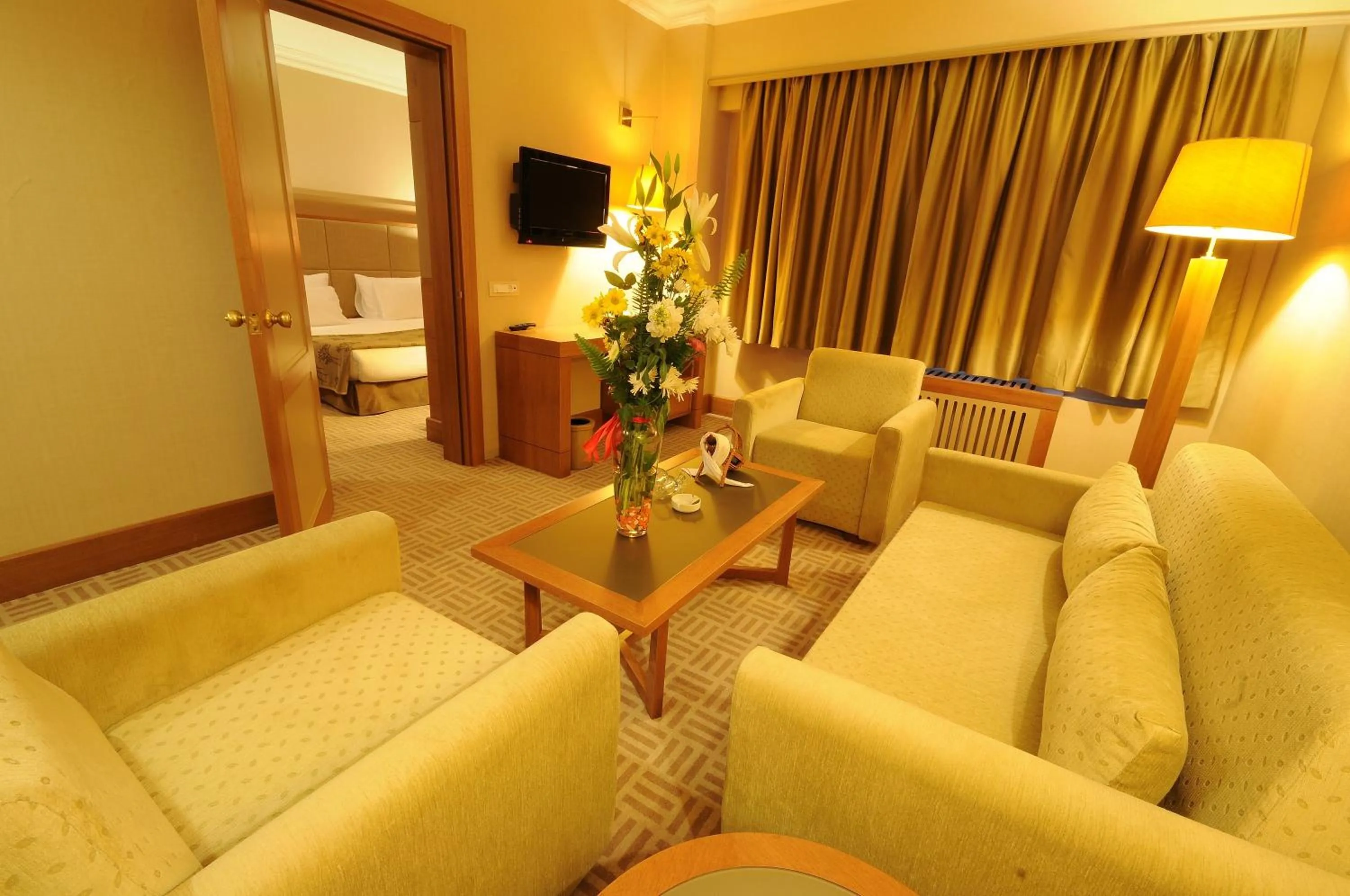 Living room in Tugcan Hotel