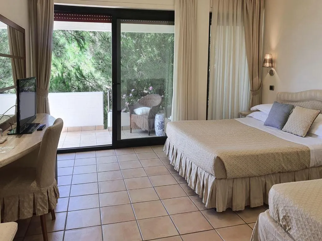 Bed in Hotel Bracciotti