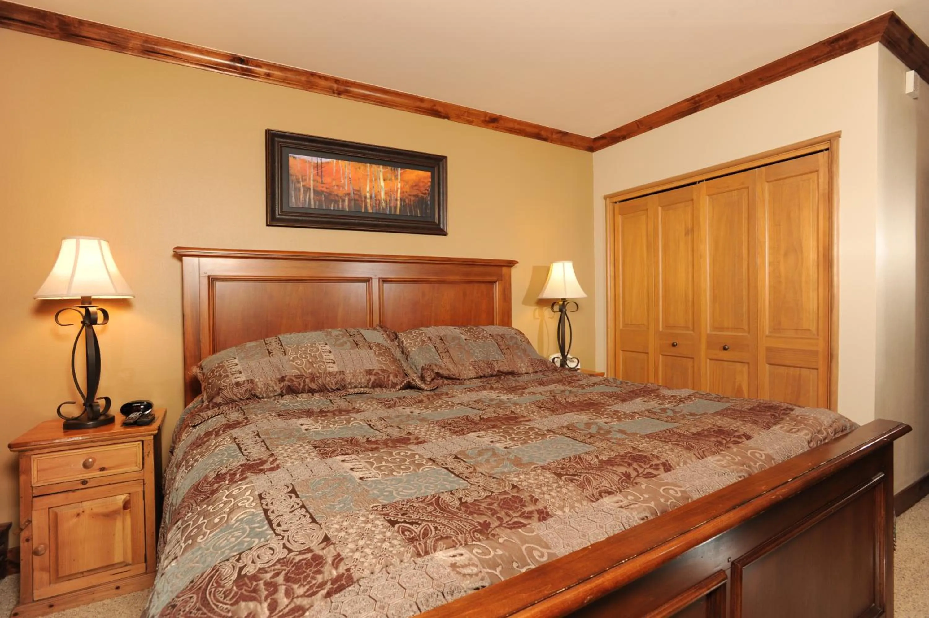 Bed in Jackpine & Black Bear Condominiums by Keystone Resort