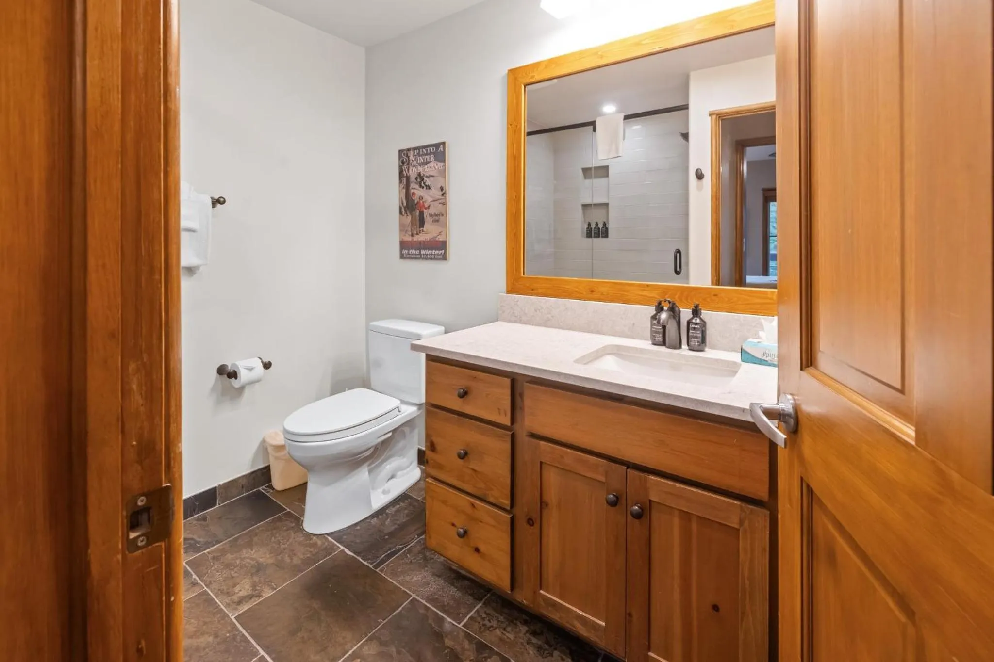 Bathroom in Jackpine & Black Bear Condominiums by Keystone Resort