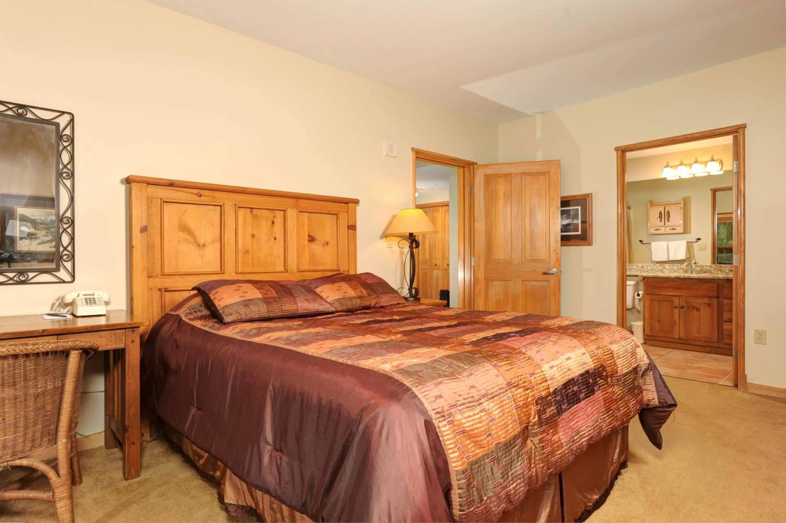 Bed in Jackpine & Black Bear Condominiums by Keystone Resort