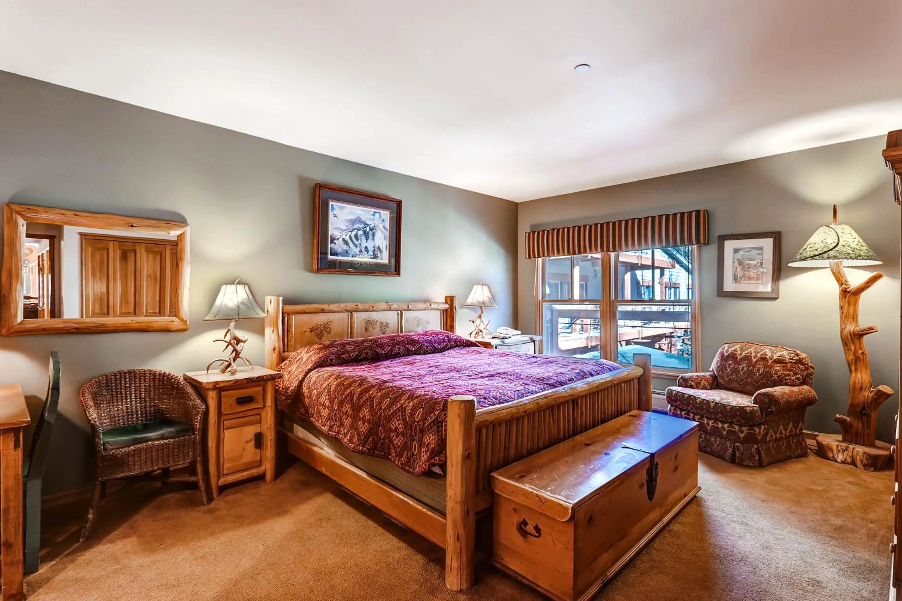 Bed in Jackpine & Black Bear Condominiums by Keystone Resort
