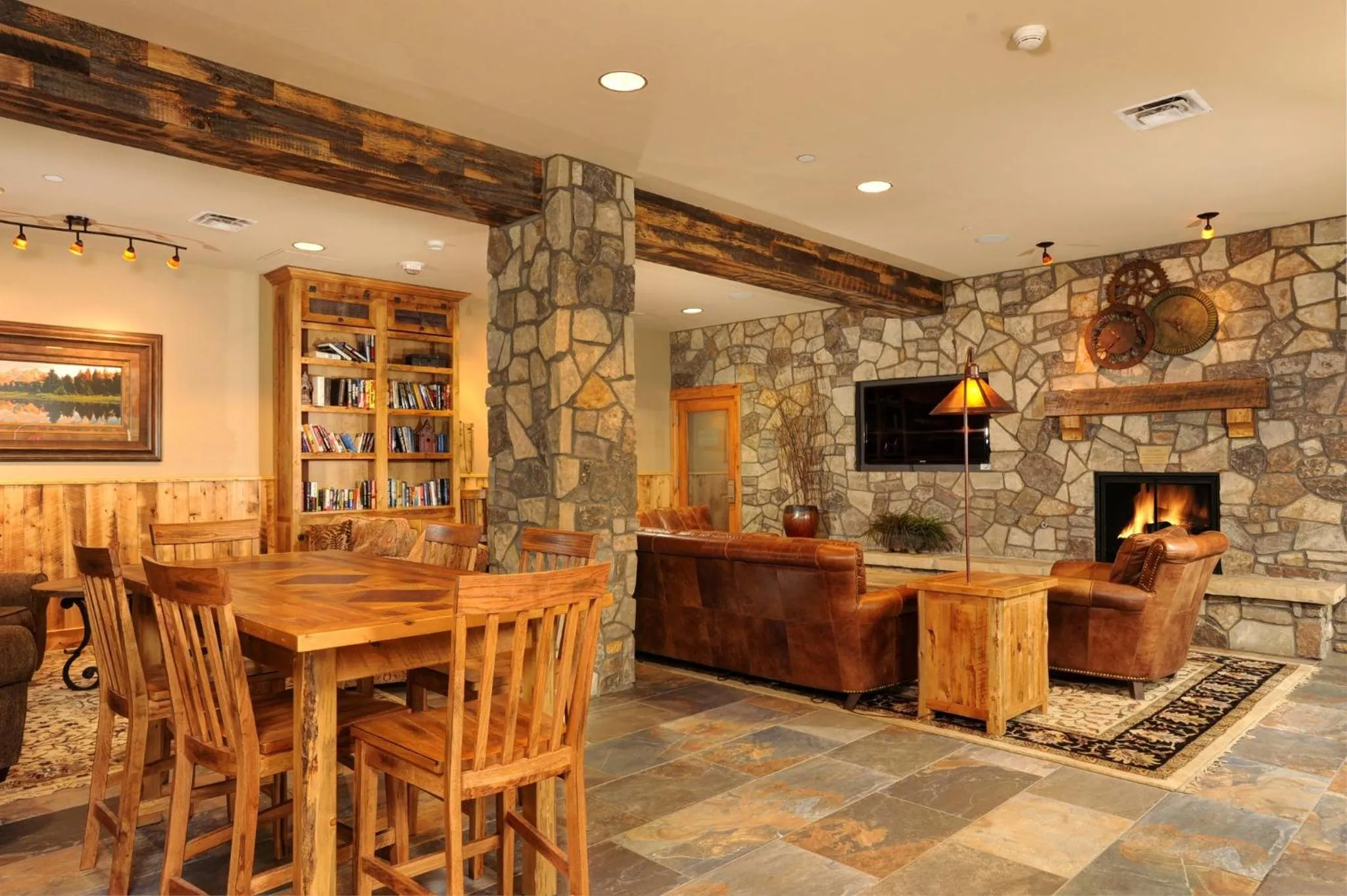Lobby or reception in Jackpine & Black Bear Condominiums by Keystone Resort