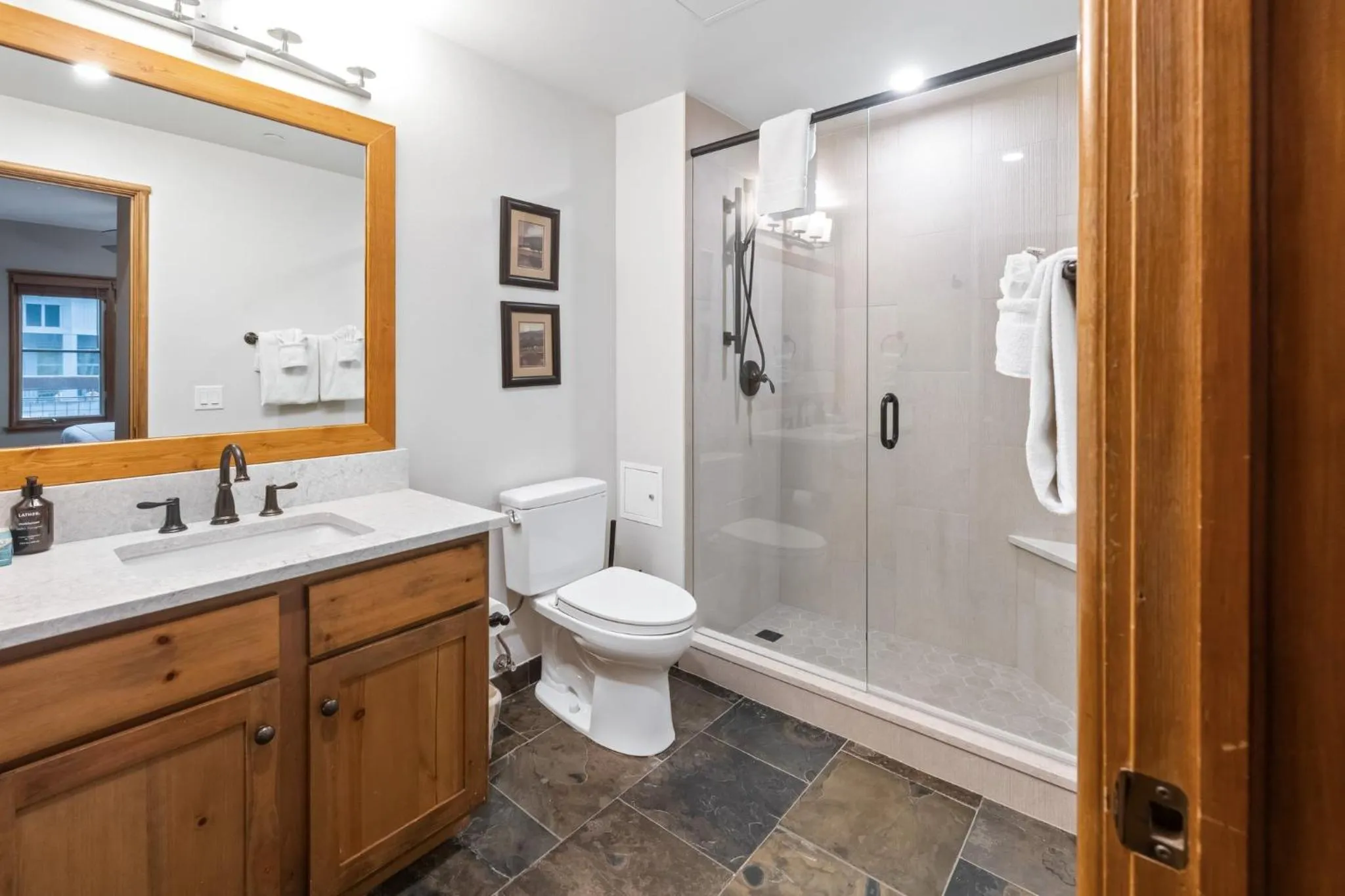 Bathroom in Jackpine & Black Bear Condominiums by Keystone Resort