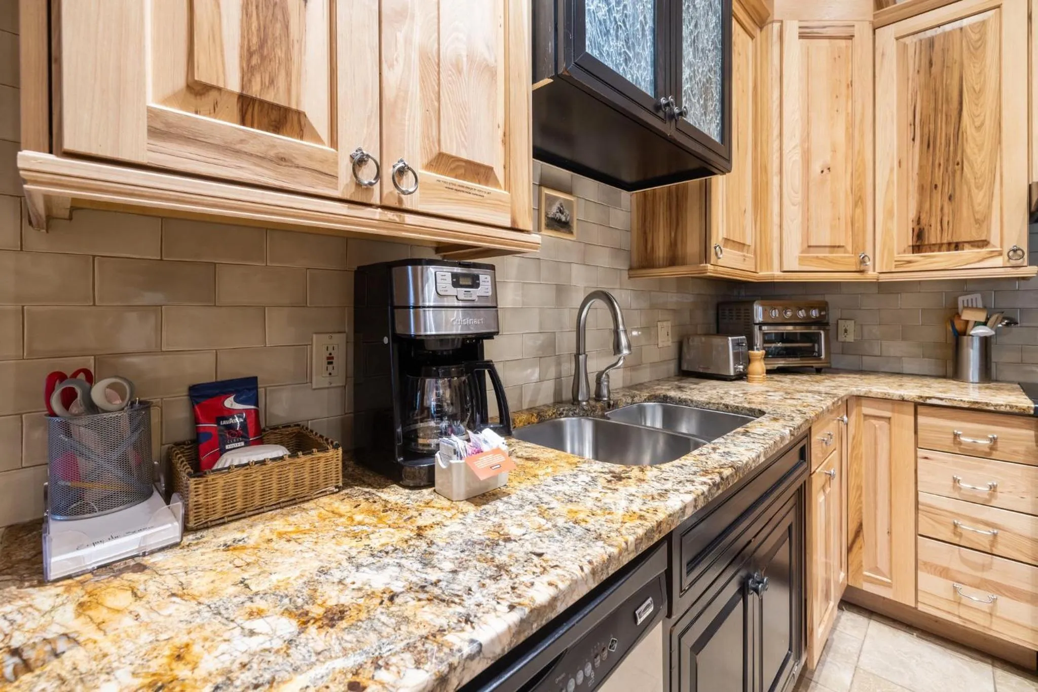 Communal kitchen in Jackpine & Black Bear Condominiums by Keystone Resort