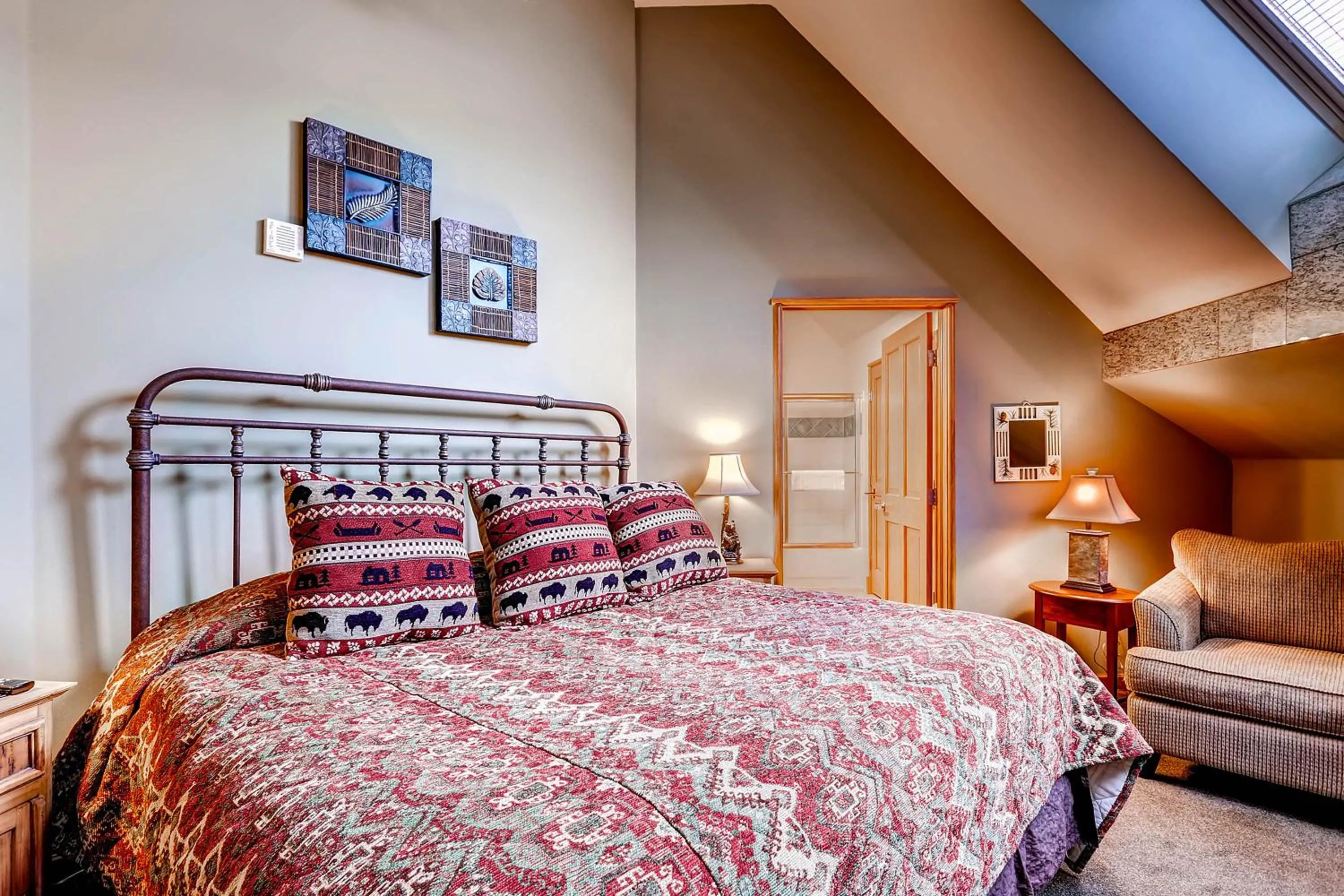 Bed in Jackpine & Black Bear Condominiums by Keystone Resort