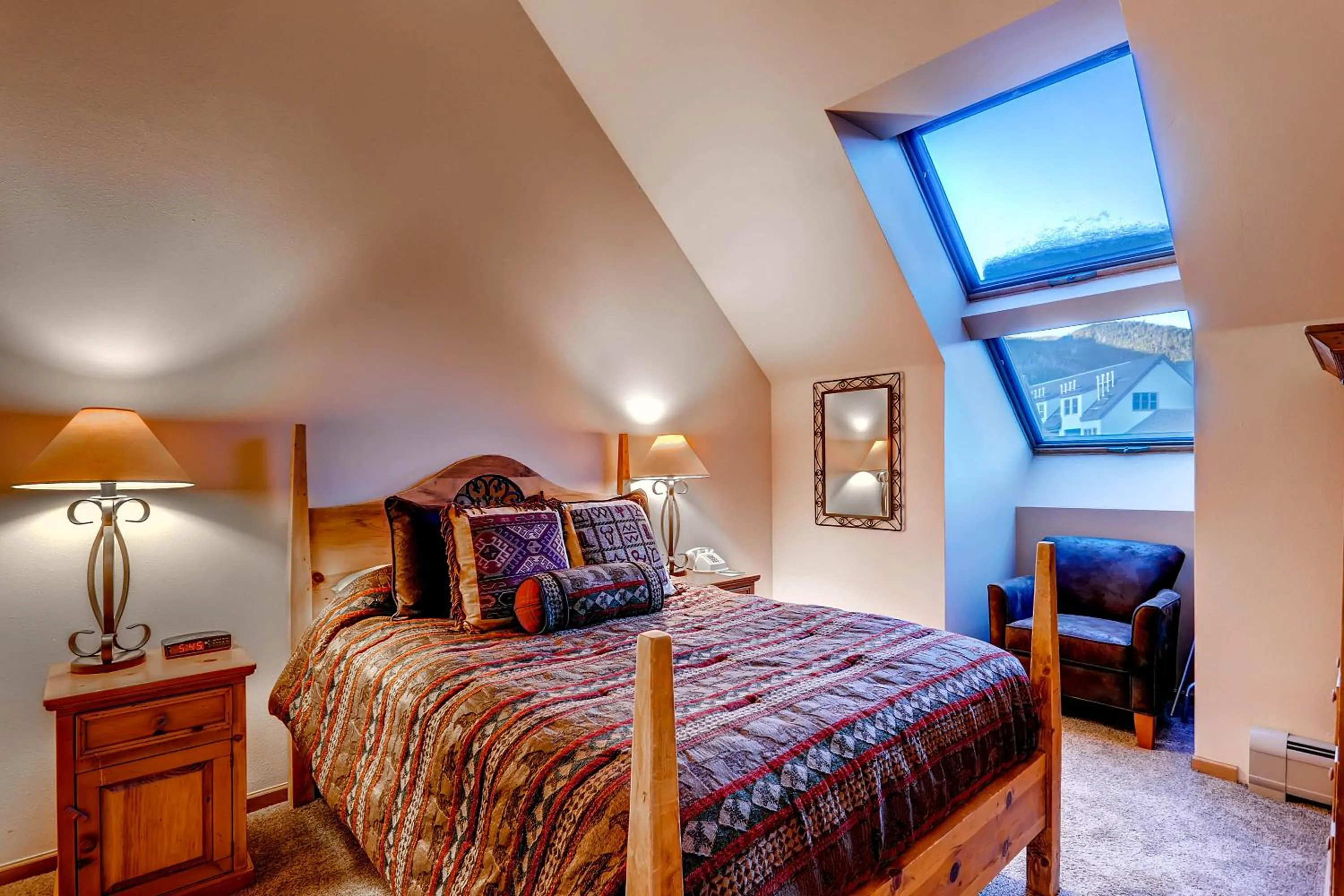 Bed in Jackpine & Black Bear Condominiums by Keystone Resort