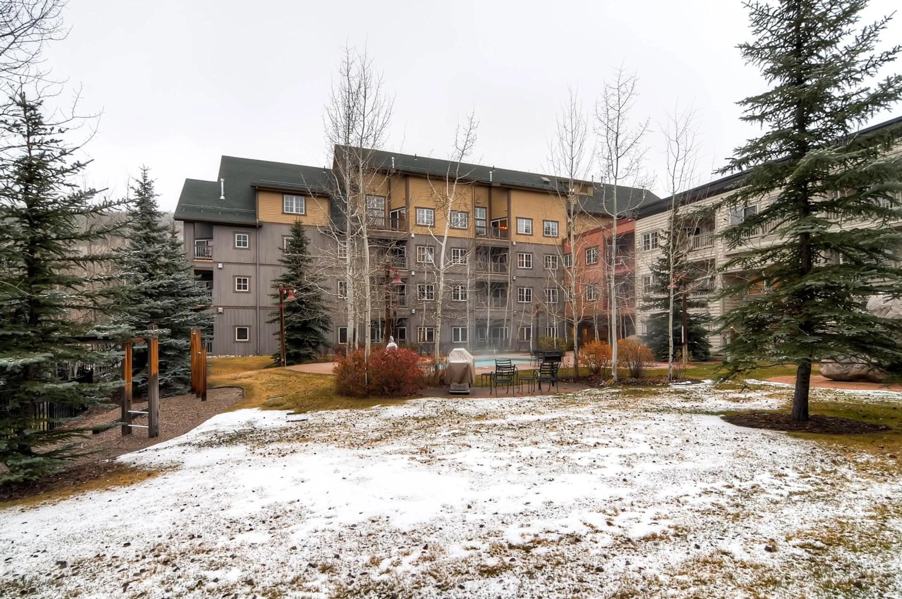 Property building in Expedition Station Condos by Vail Resorts