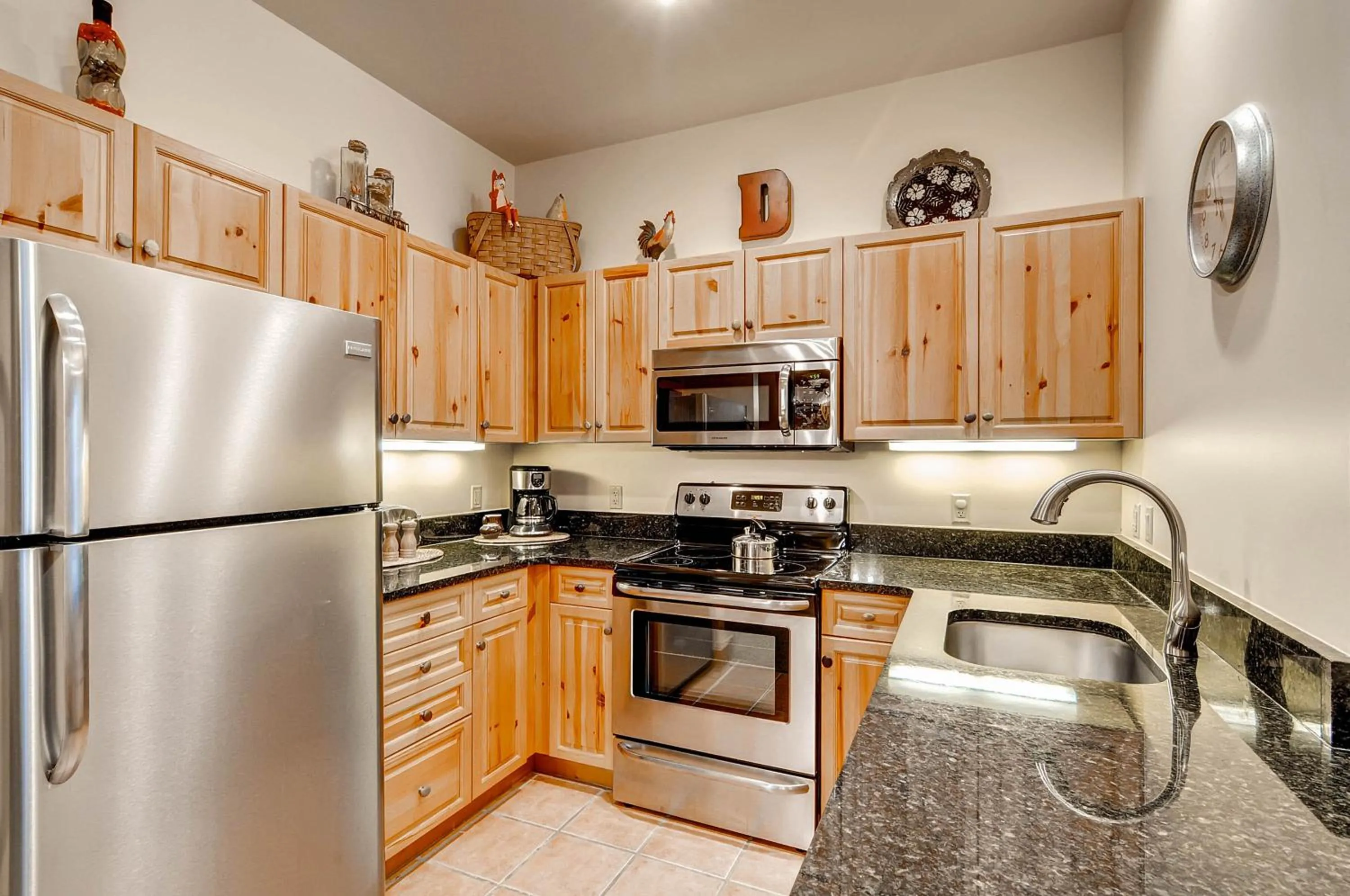 Kitchen or kitchenette in Expedition Station Condos by Vail Resorts