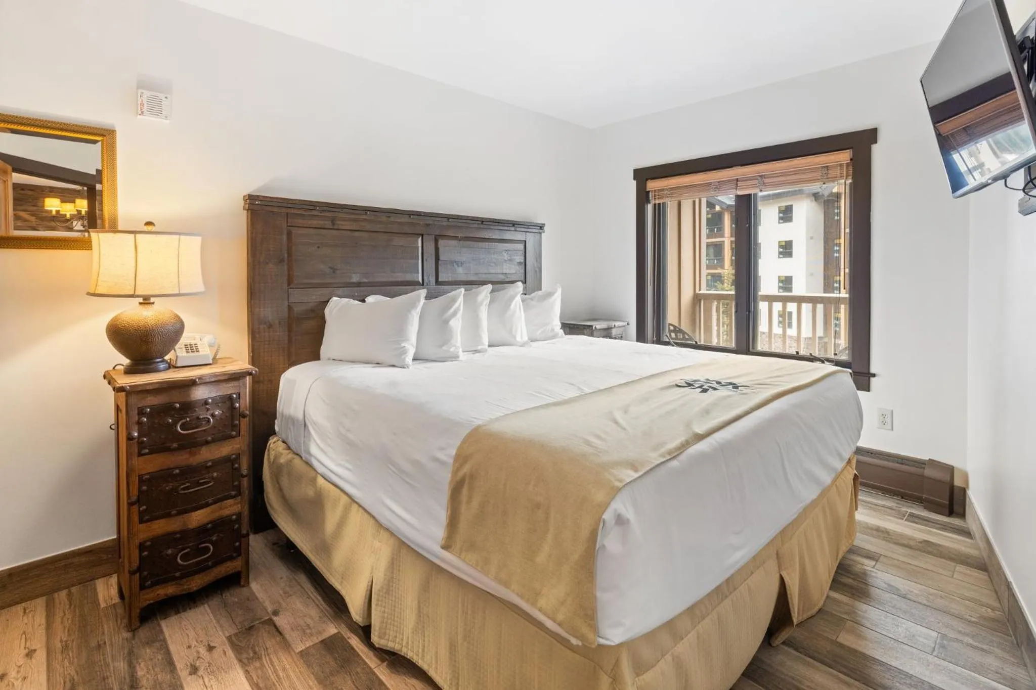 Bedroom, Bed in Red Hawk by Keystone Resort