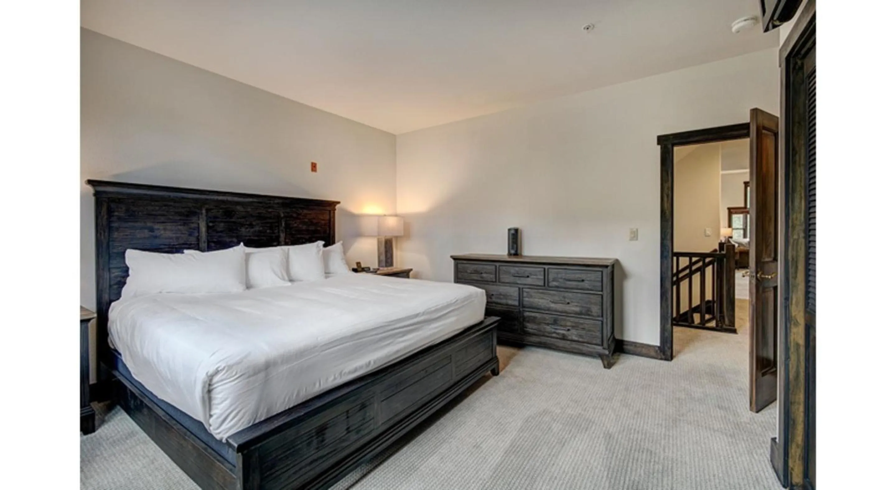 Bed in Red Hawk by Keystone Resort