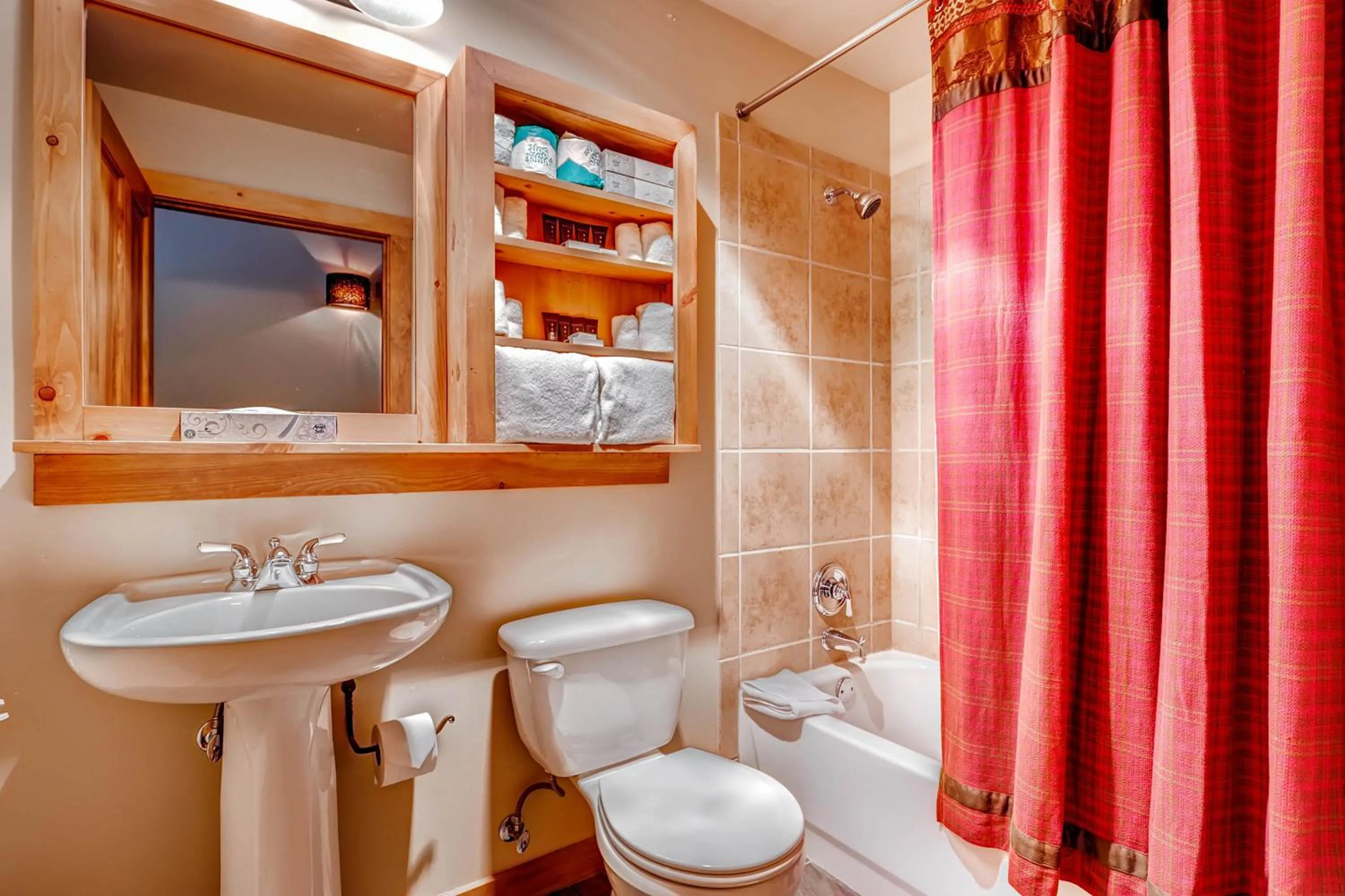 Bathroom in Red Hawk by Keystone Resort