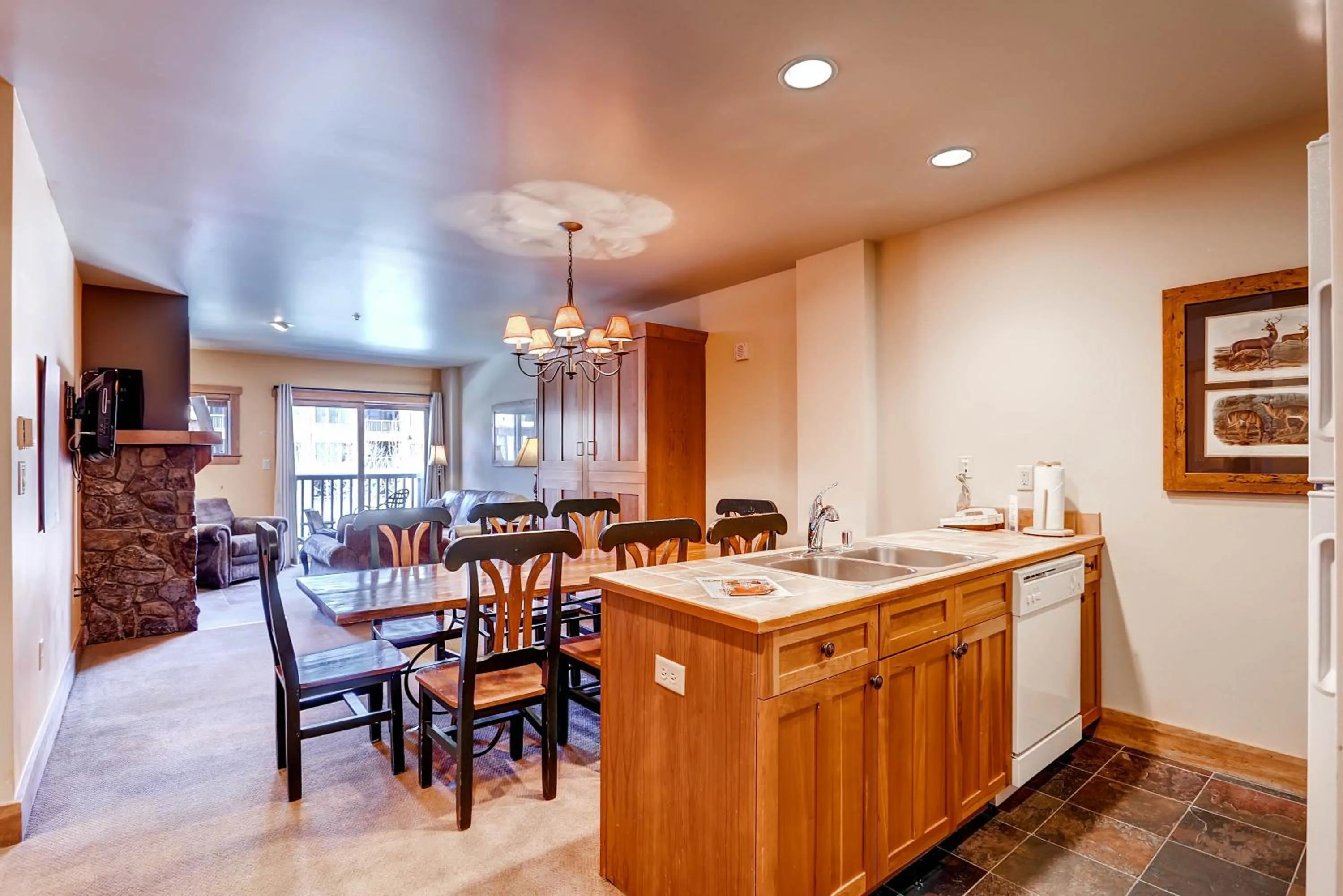 Kitchen or kitchenette in Red Hawk by Keystone Resort