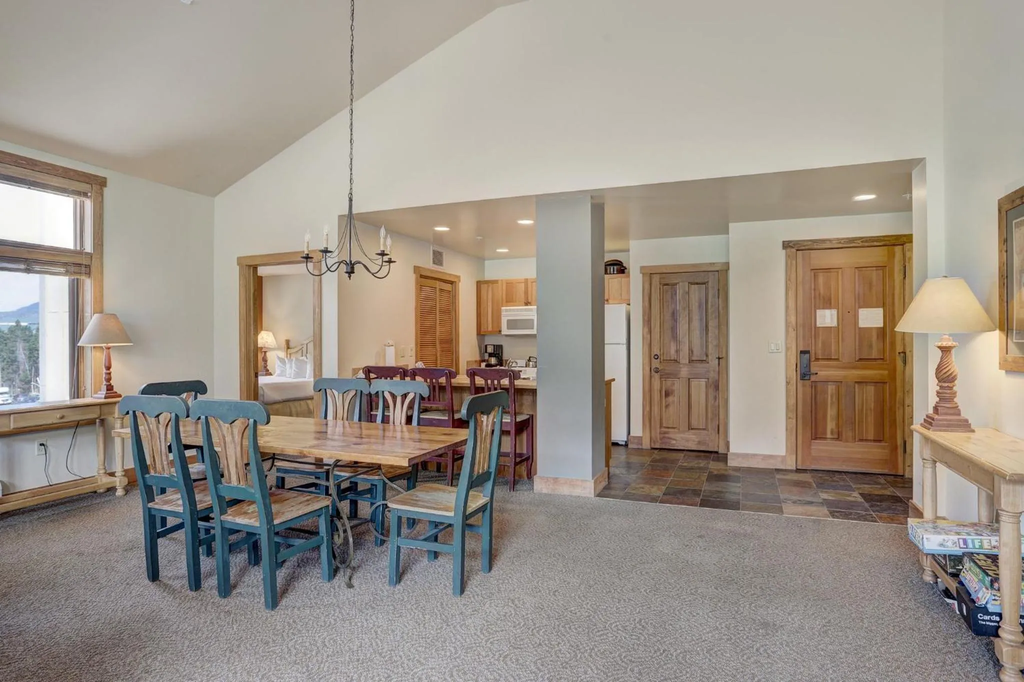 Living room in Red Hawk by Keystone Resort