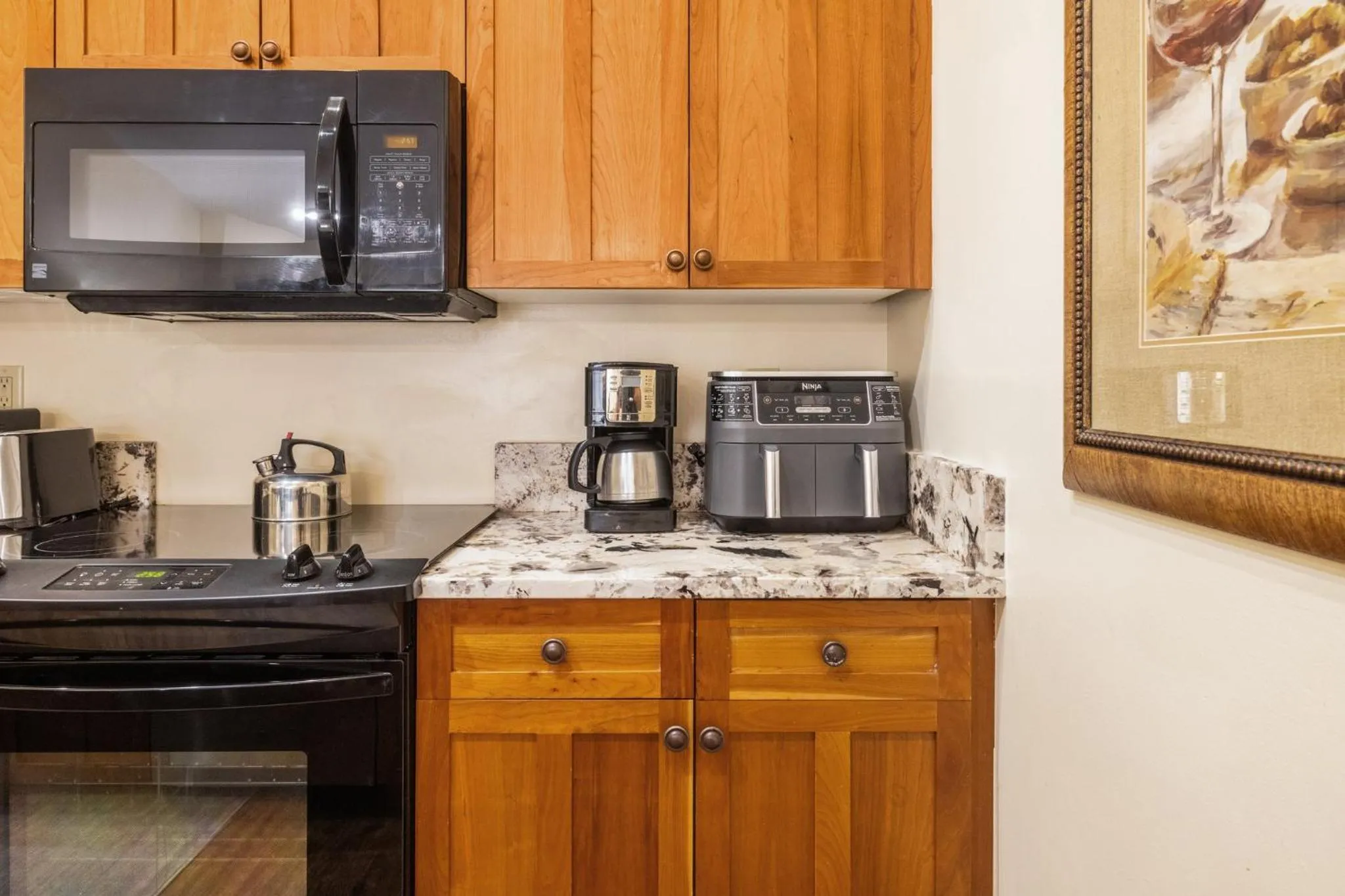 Communal kitchen in Red Hawk by Keystone Resort