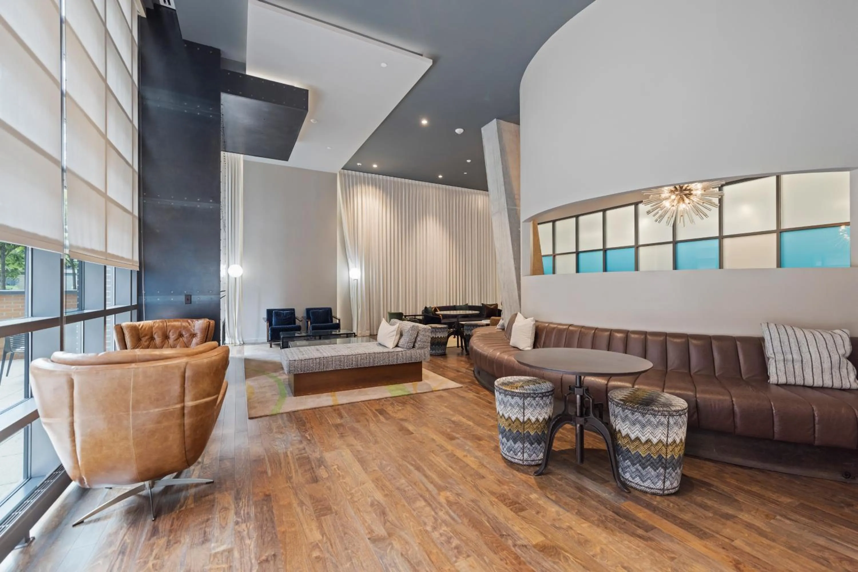 Lobby or reception in Placemakr Marymount Ballston