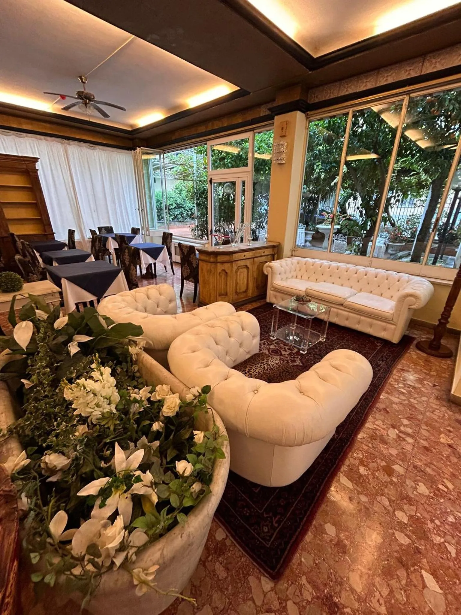 Lobby or reception in Hotel Villa Luisa