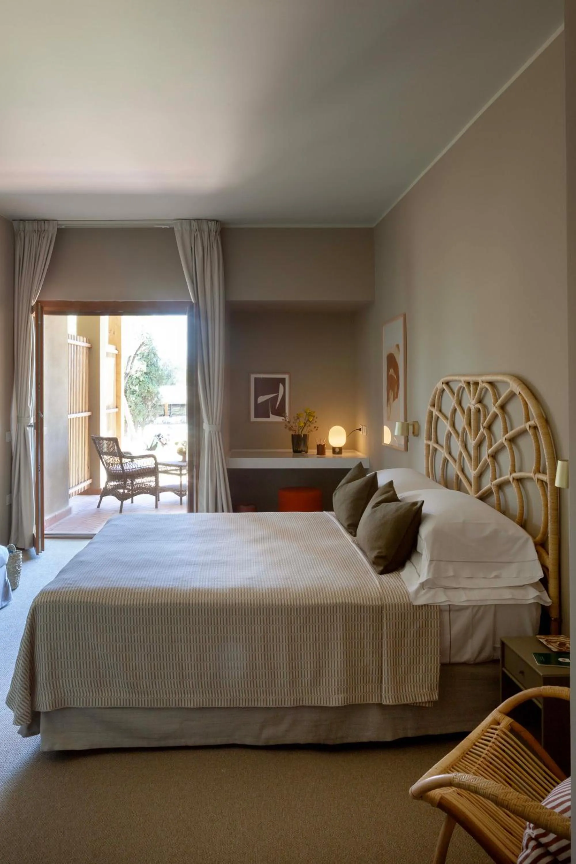 Bed in Is Molas Resort