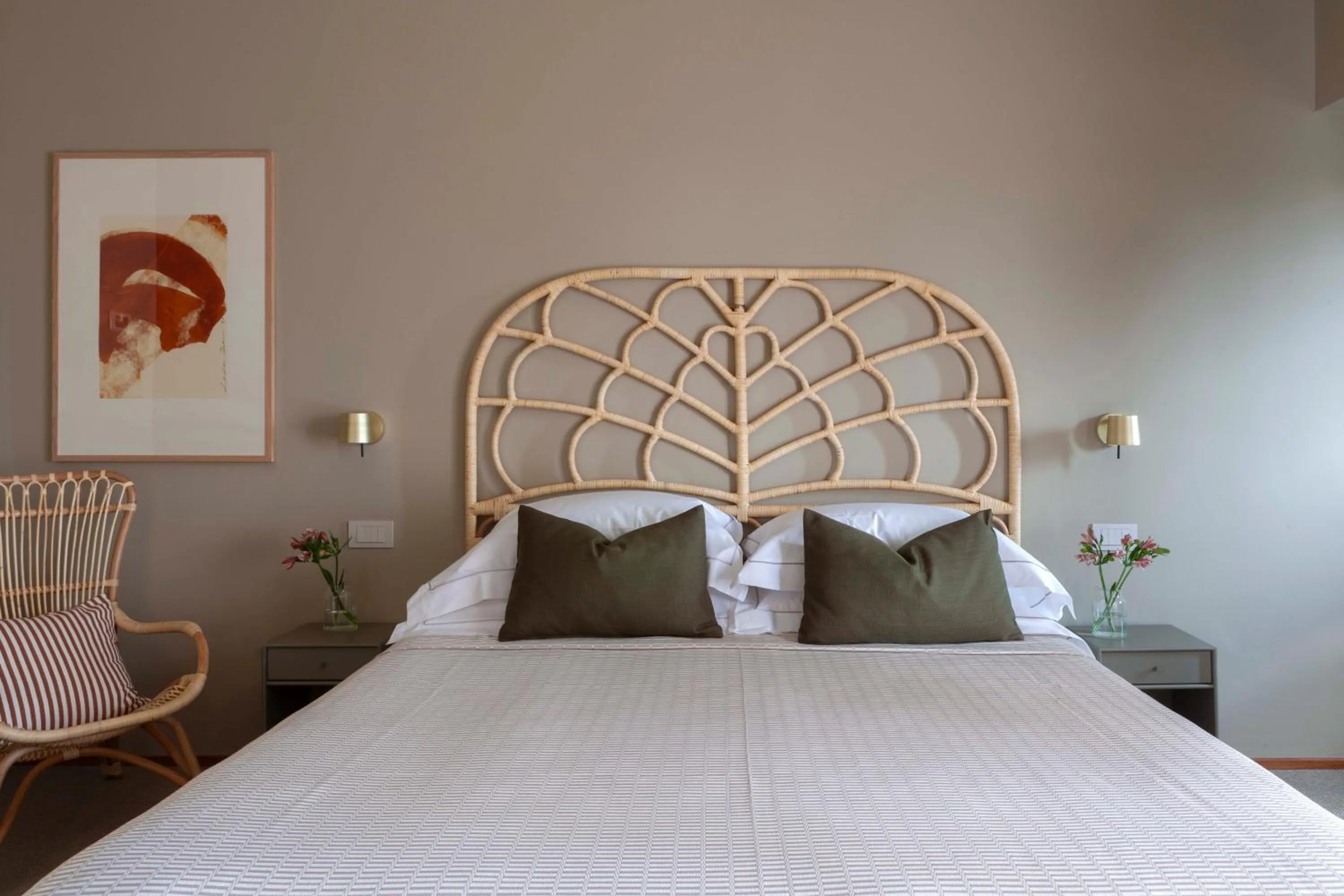 Bed in Is Molas Resort