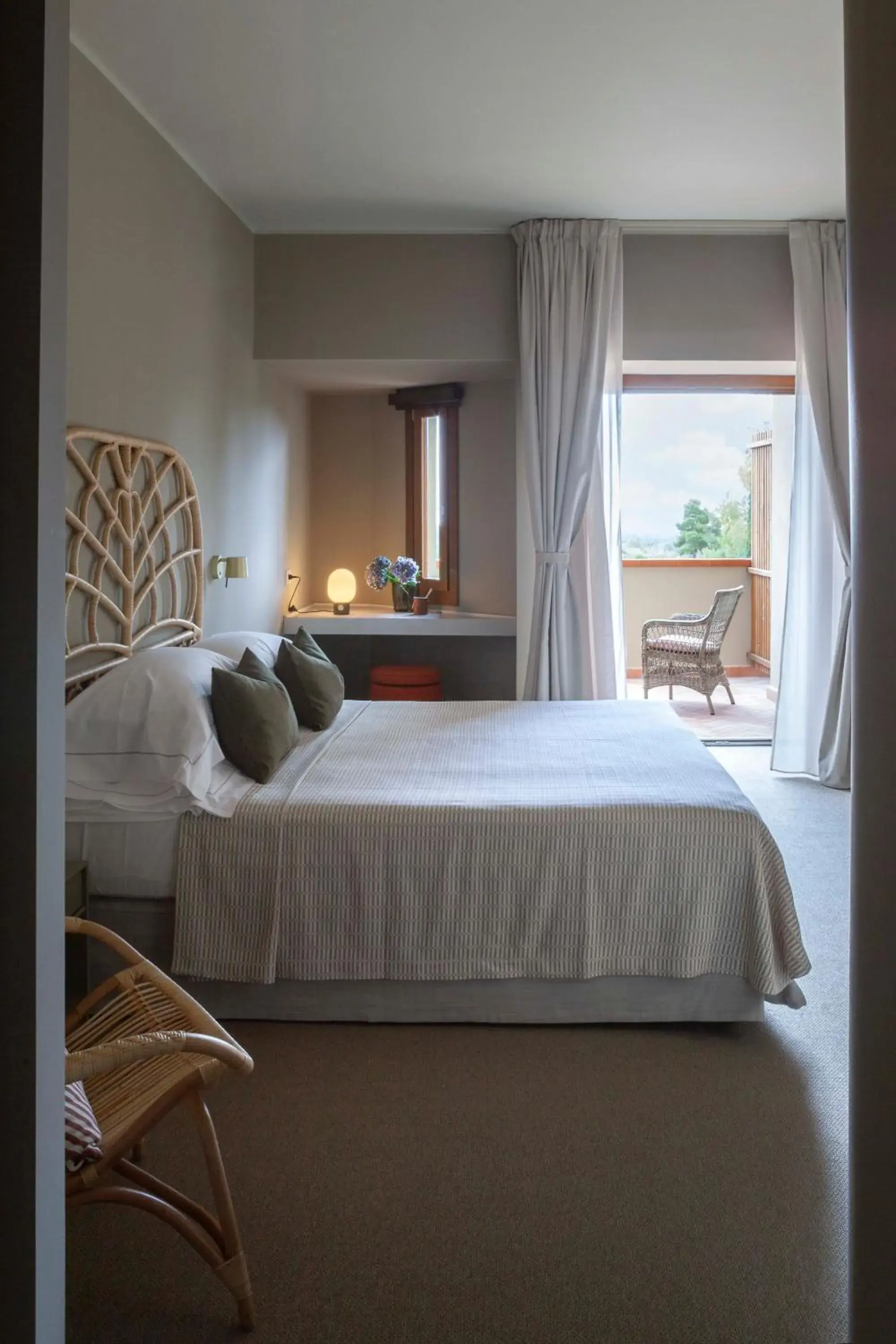 Deluxe Double Room with Sea View - single occupancy in Is Molas Resort Deluxe Double Room with Sea View - single occupancy in Is Molas Resort