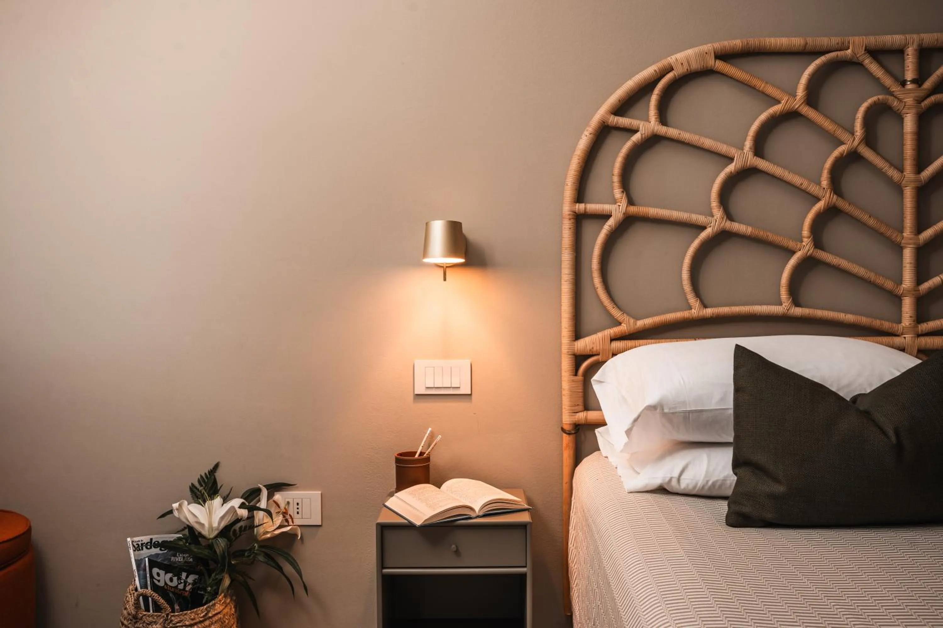 Bed in Is Molas Resort