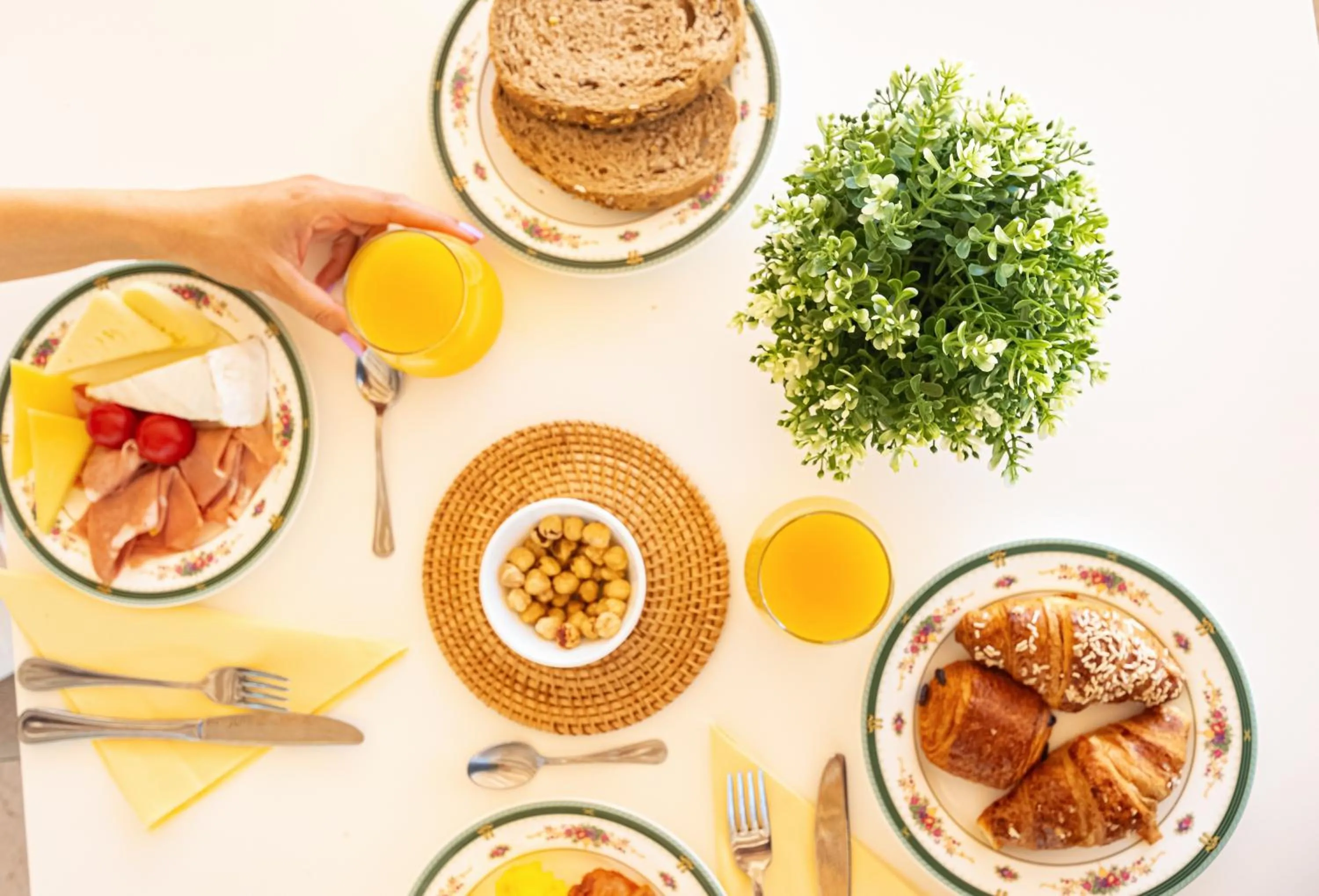 Breakfast in Is Molas Resort