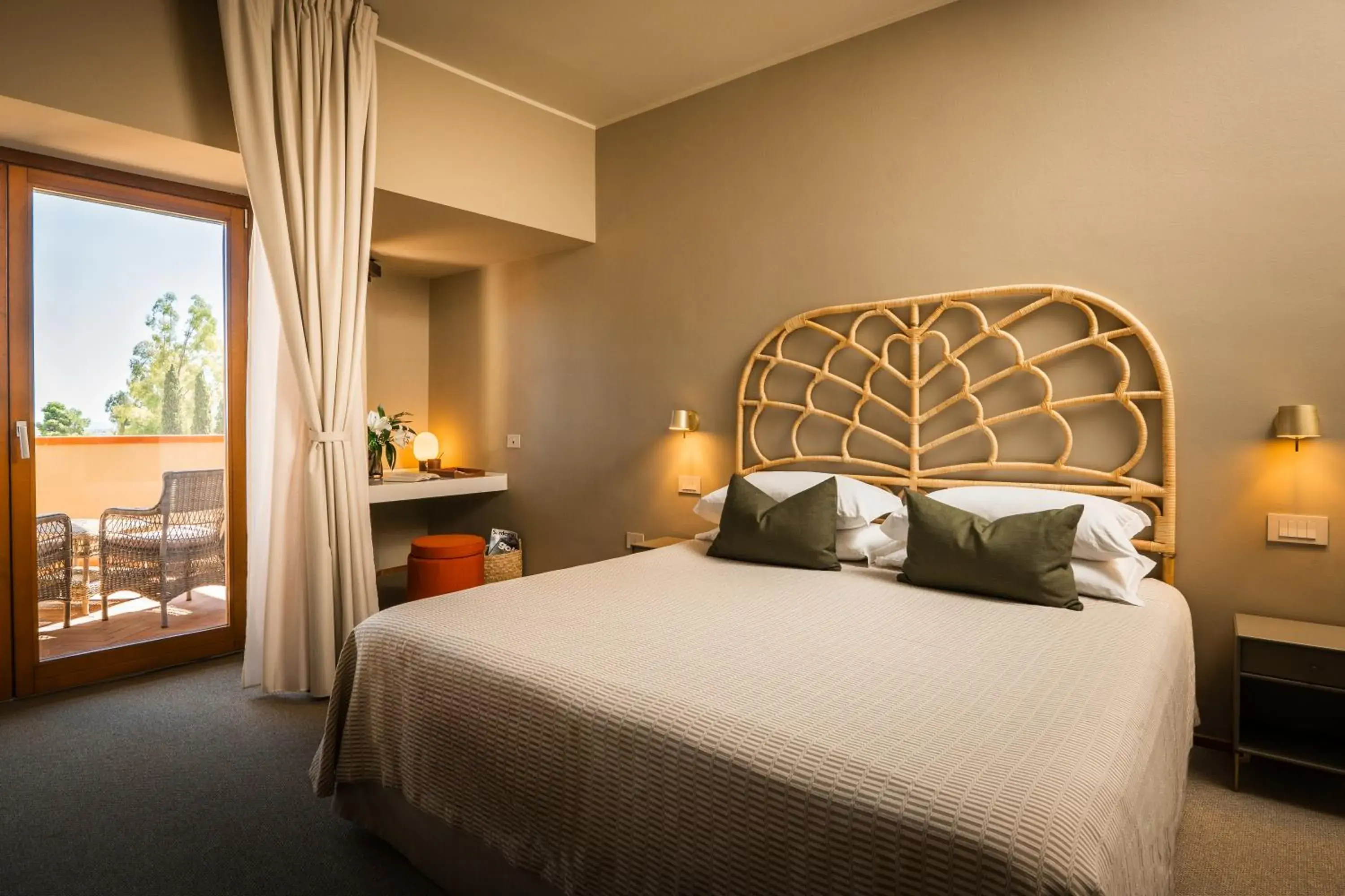 Deluxe Double Room with Sea View - single occupancy in Is Molas Resort Deluxe Double Room with Sea View - single occupancy in Is Molas Resort