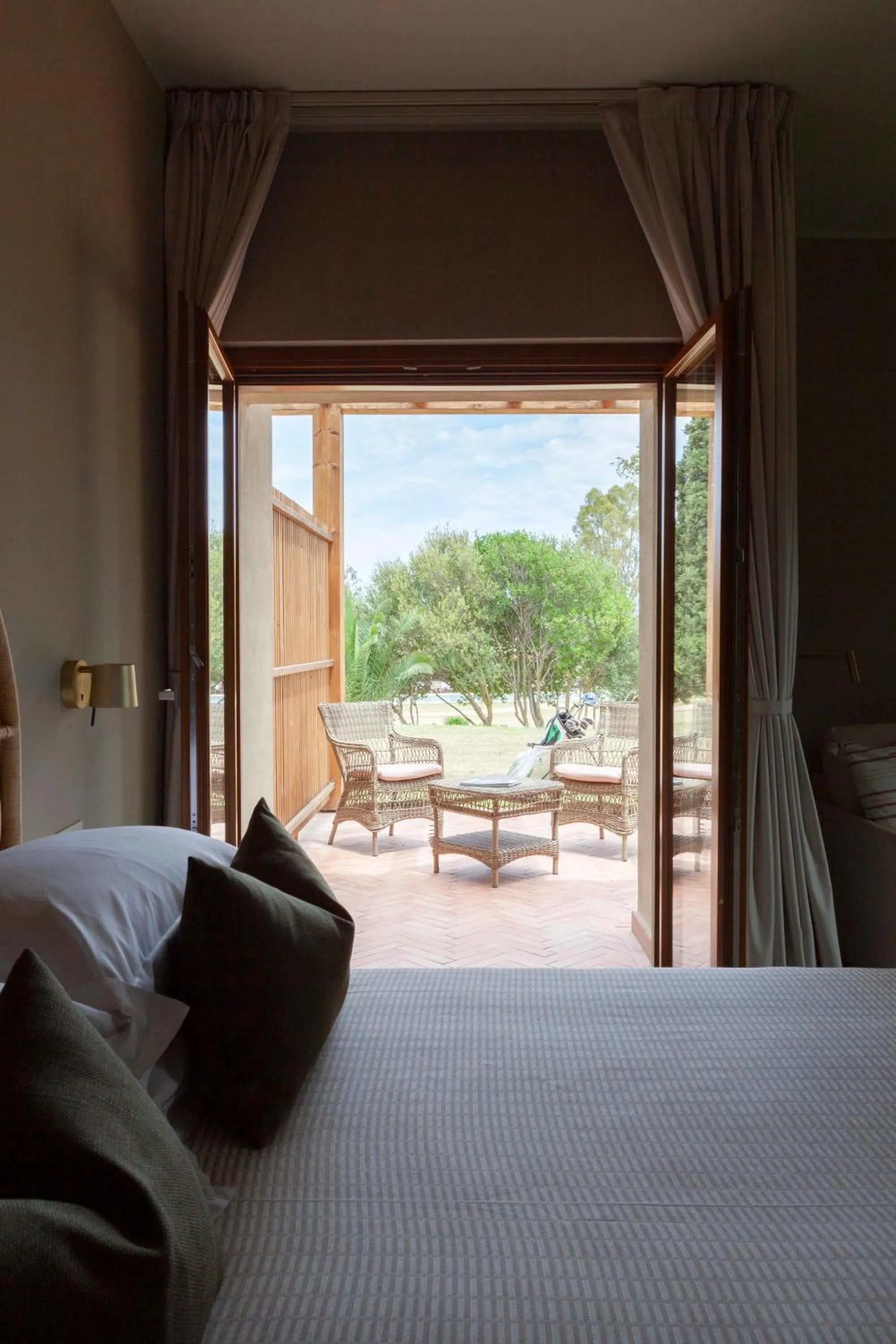 Bed in Is Molas Resort