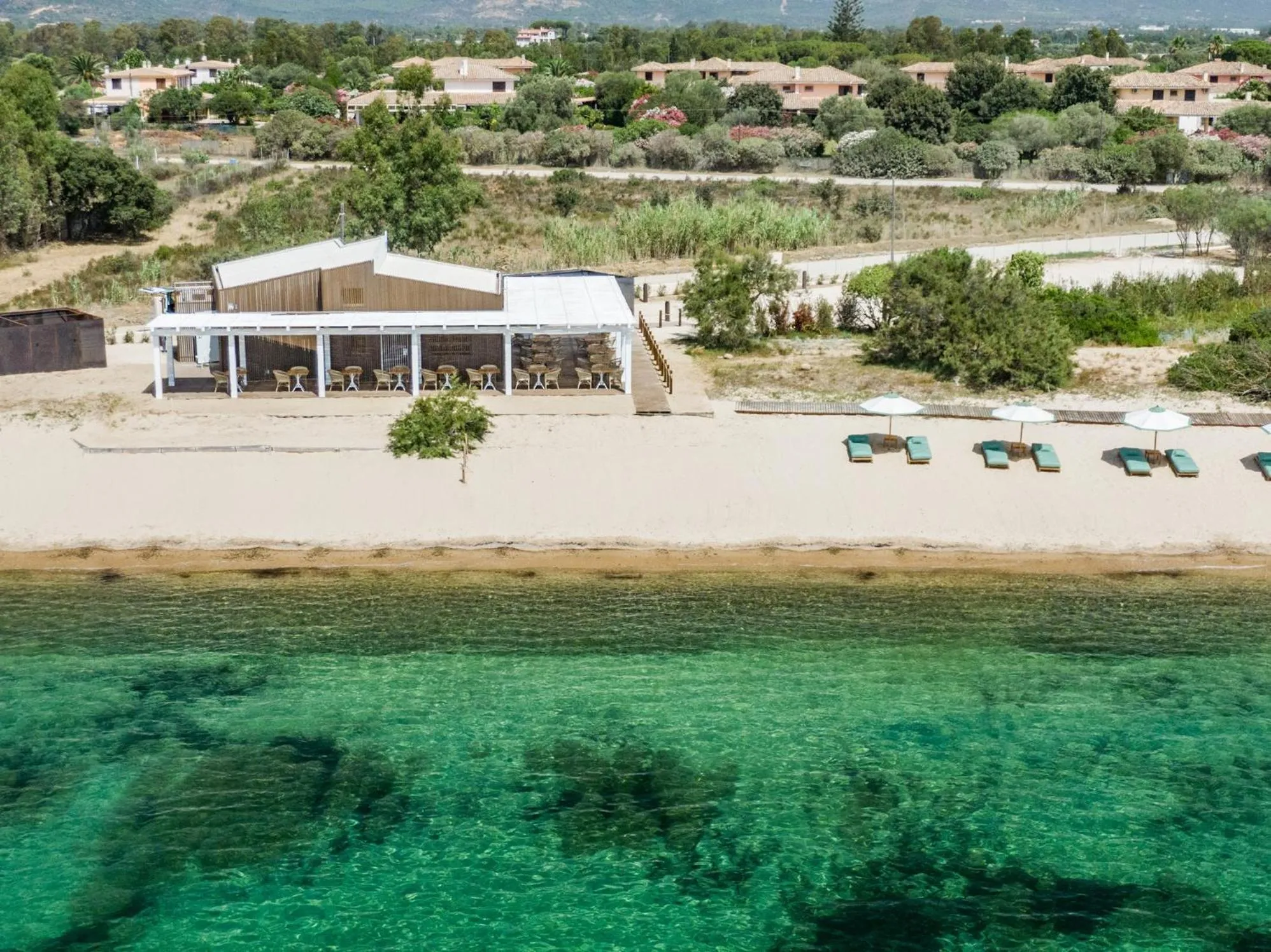 Beach in Is Molas Resort