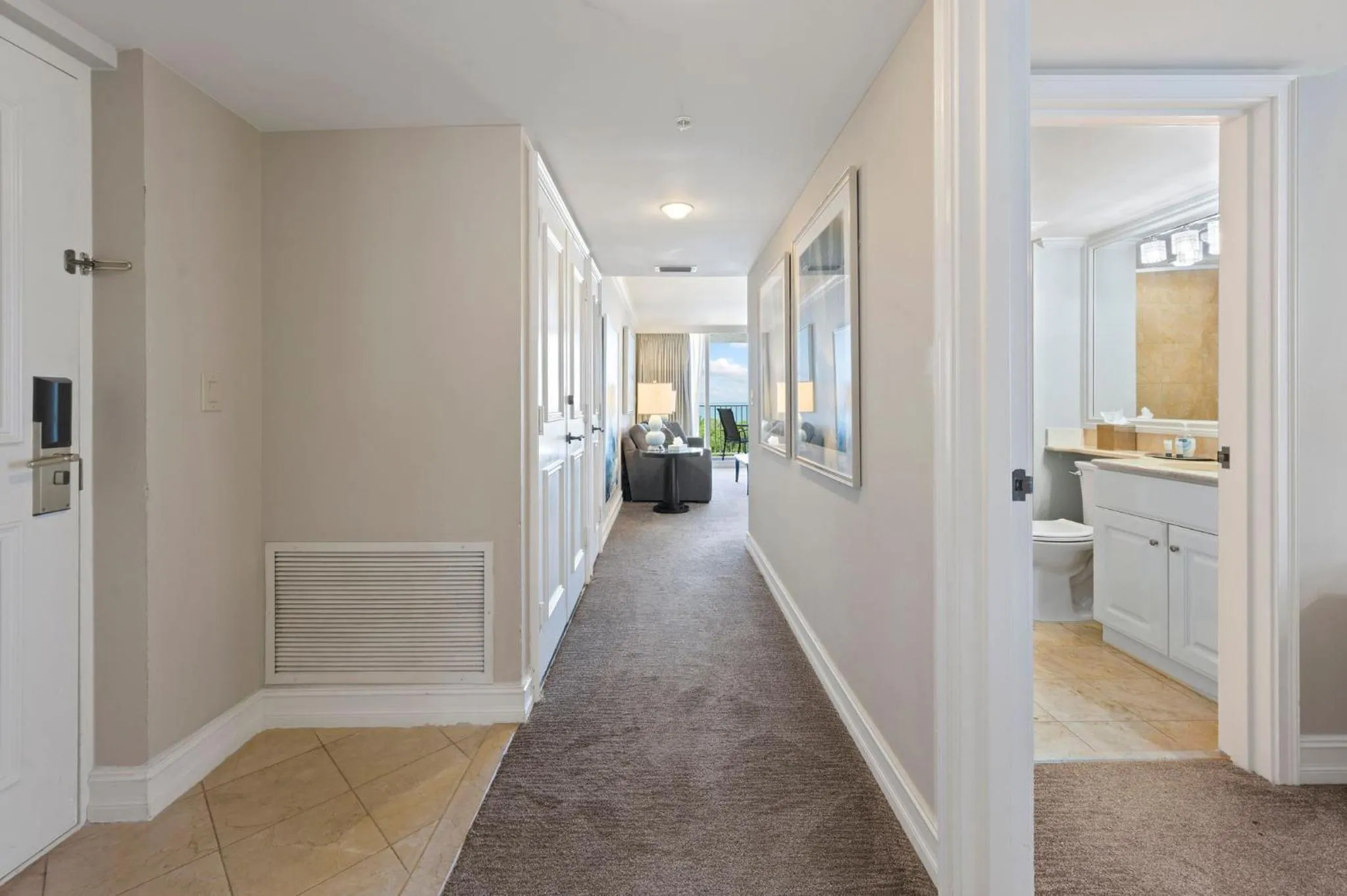 Bathroom in Marco Beach Ocean Suites