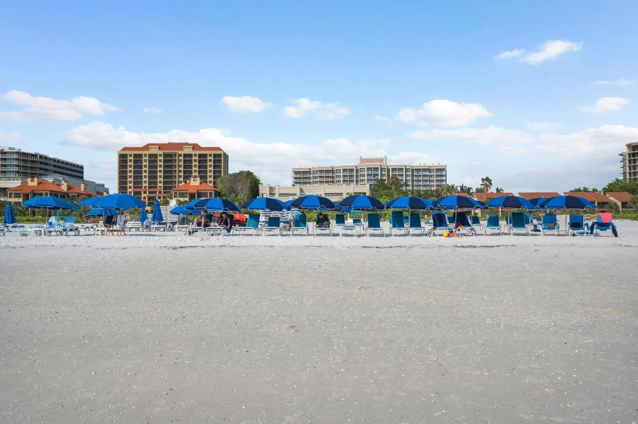 Beach in Marco Beach Ocean Suites