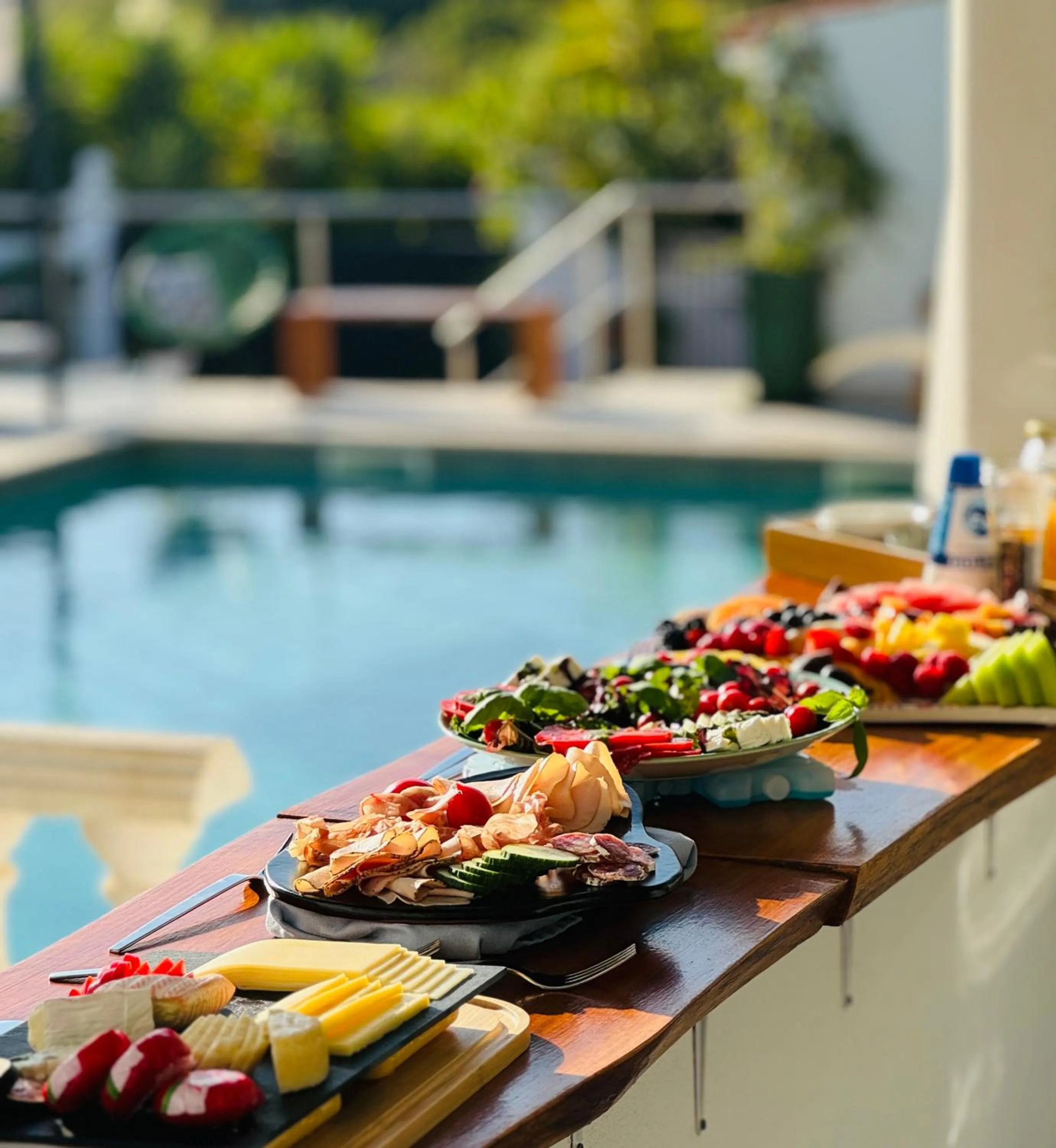 Breakfast in Palm View Guesthouse, adults only