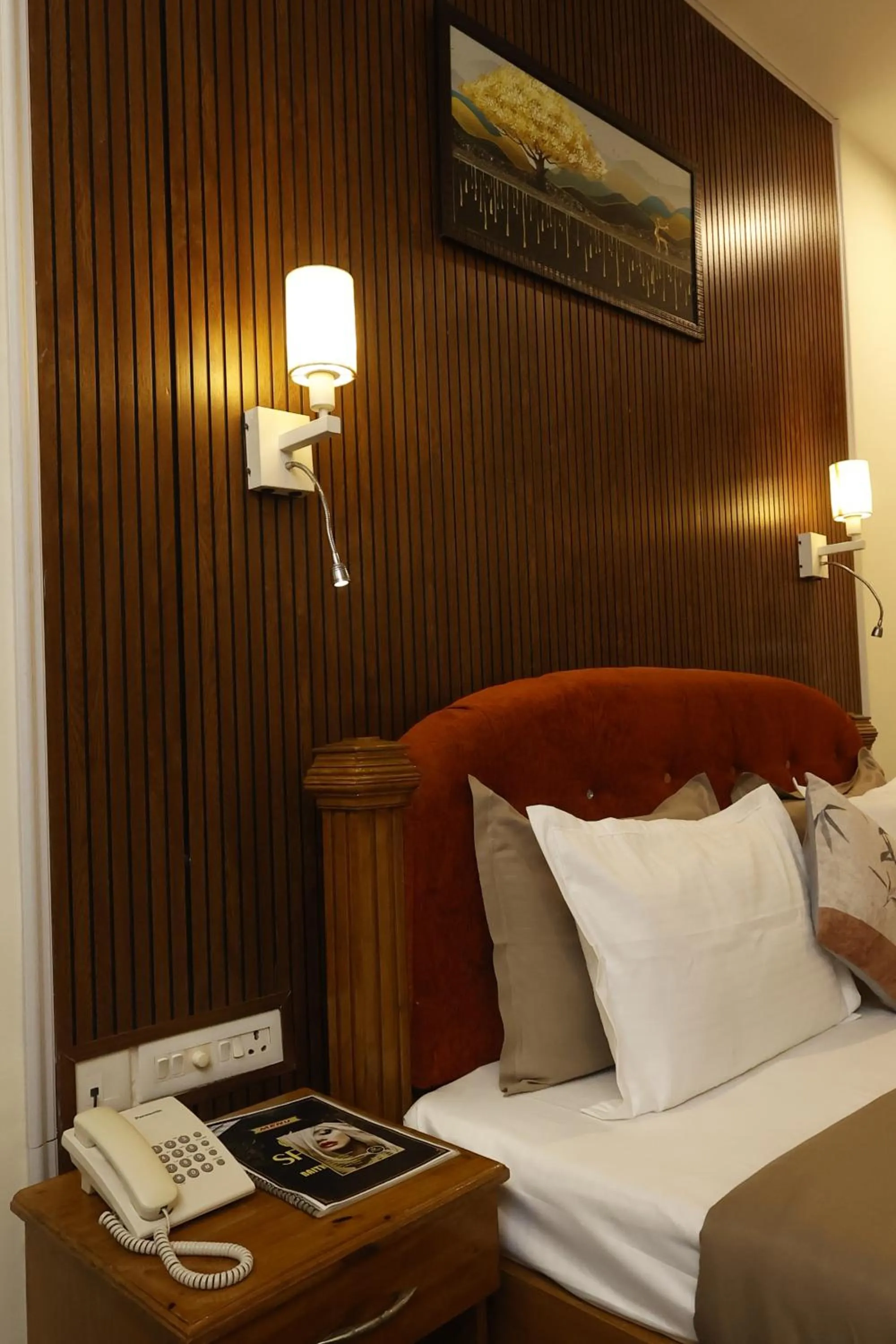 Bathroom, Bed in SPARV Aulakhs Resort