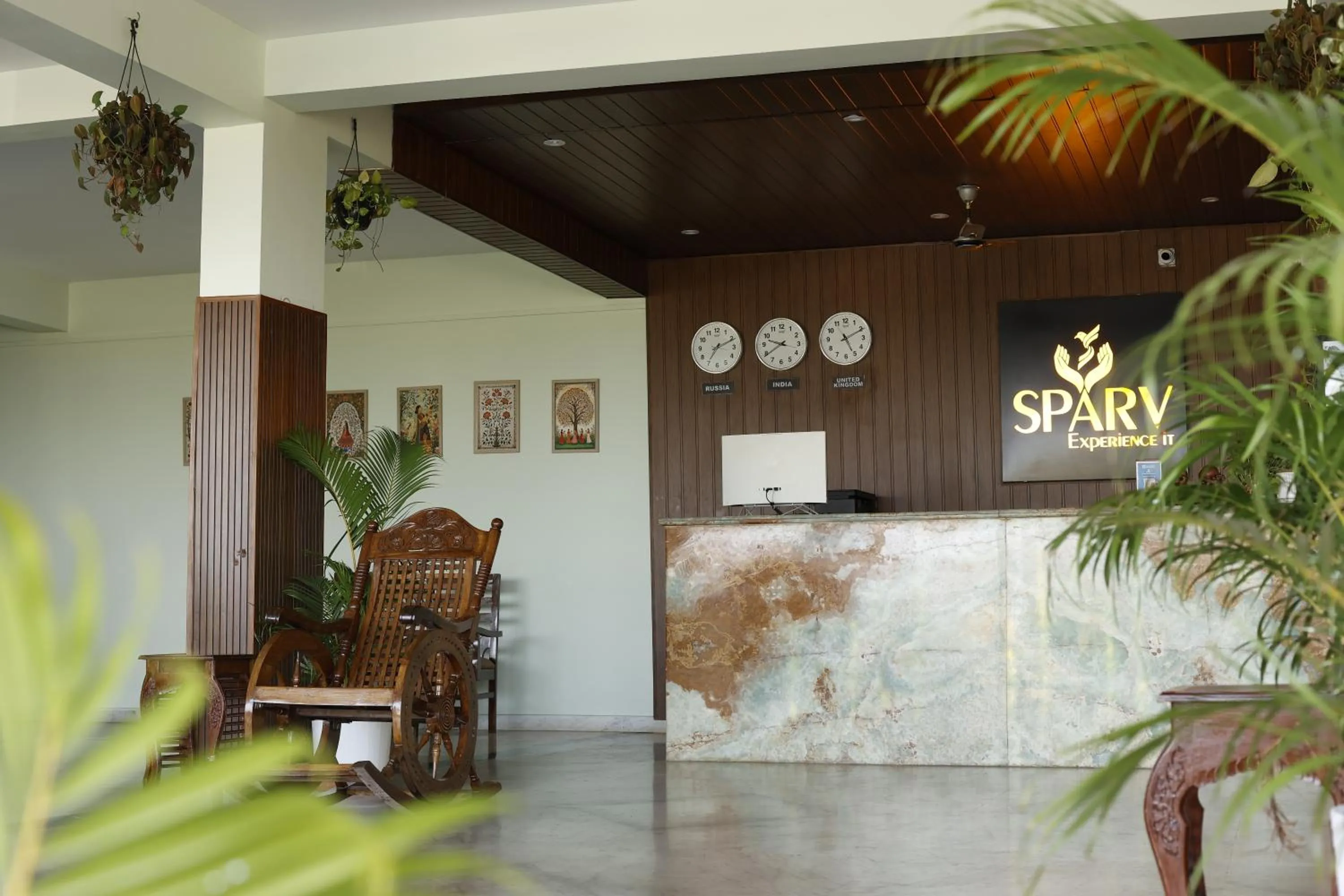 Lobby or reception in SPARV Aulakhs Resort