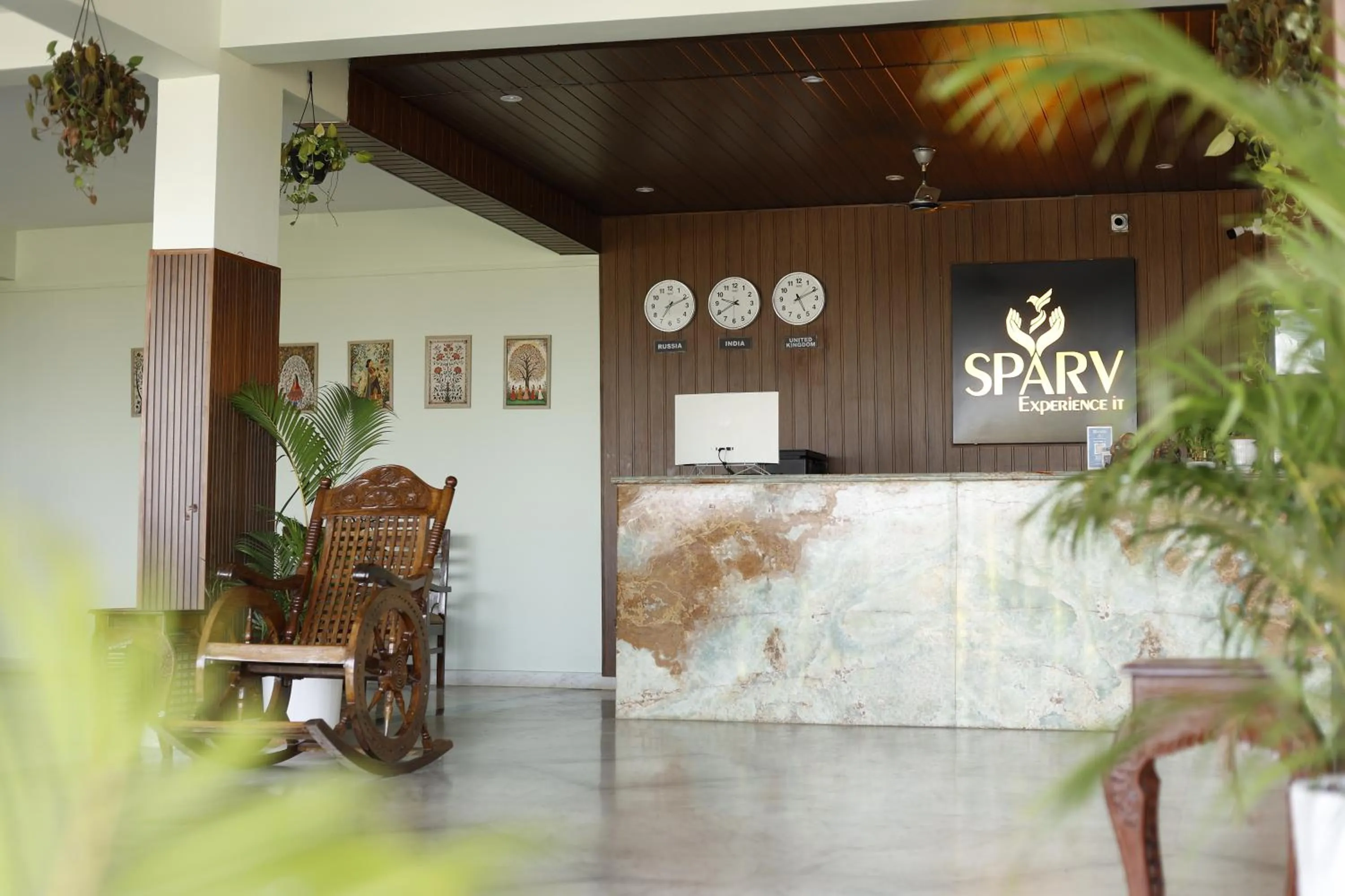 Lobby or reception in SPARV Aulakhs Resort