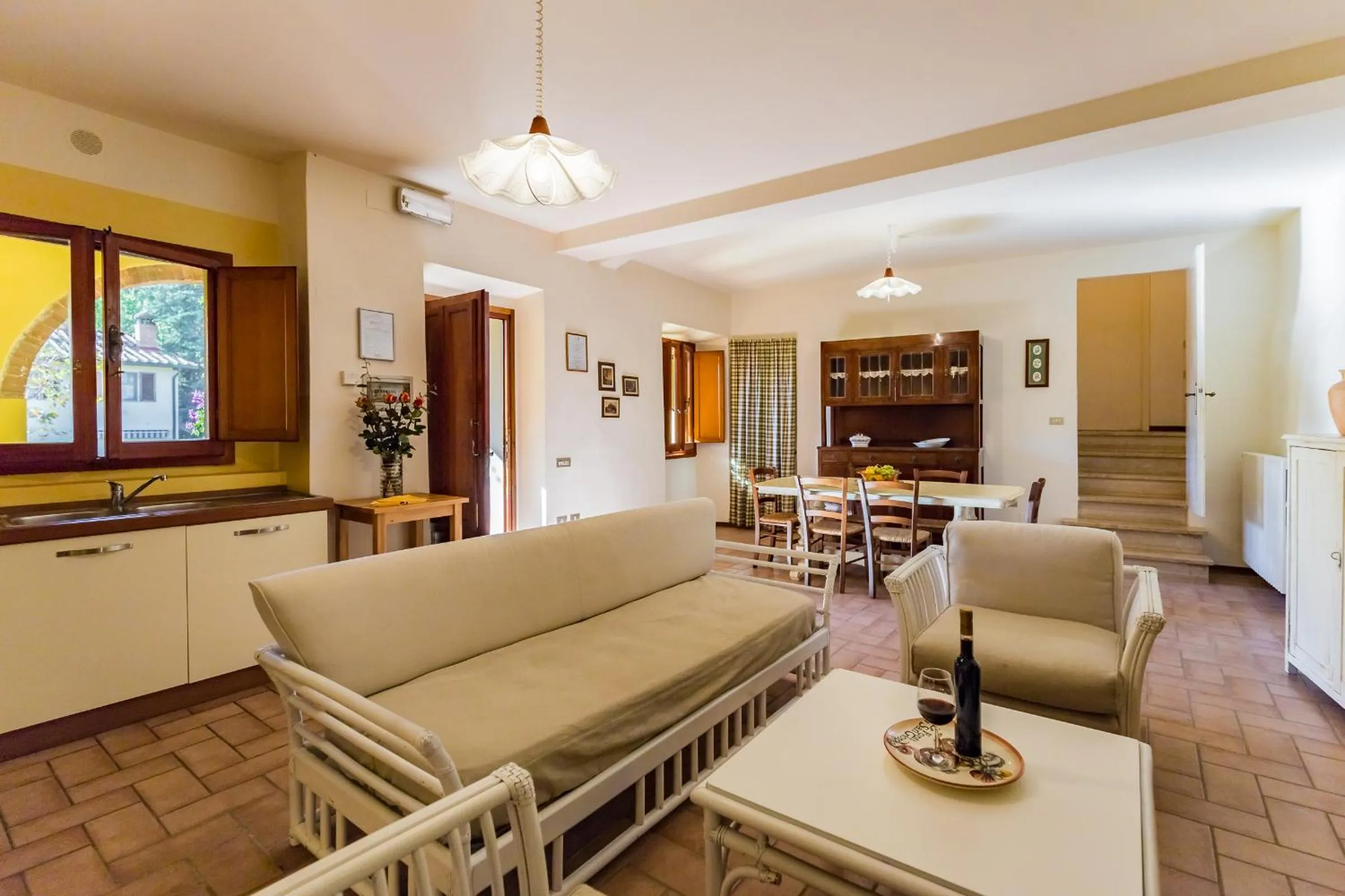 Living room in Le Fonti A San Giorgio