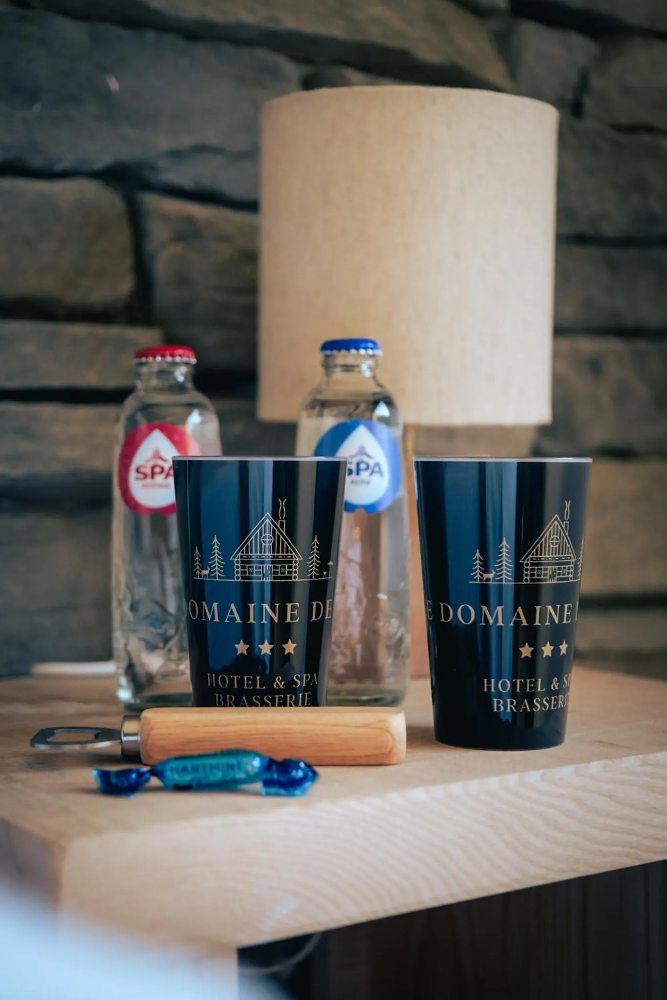 Drinks in Le Domaine de Bra