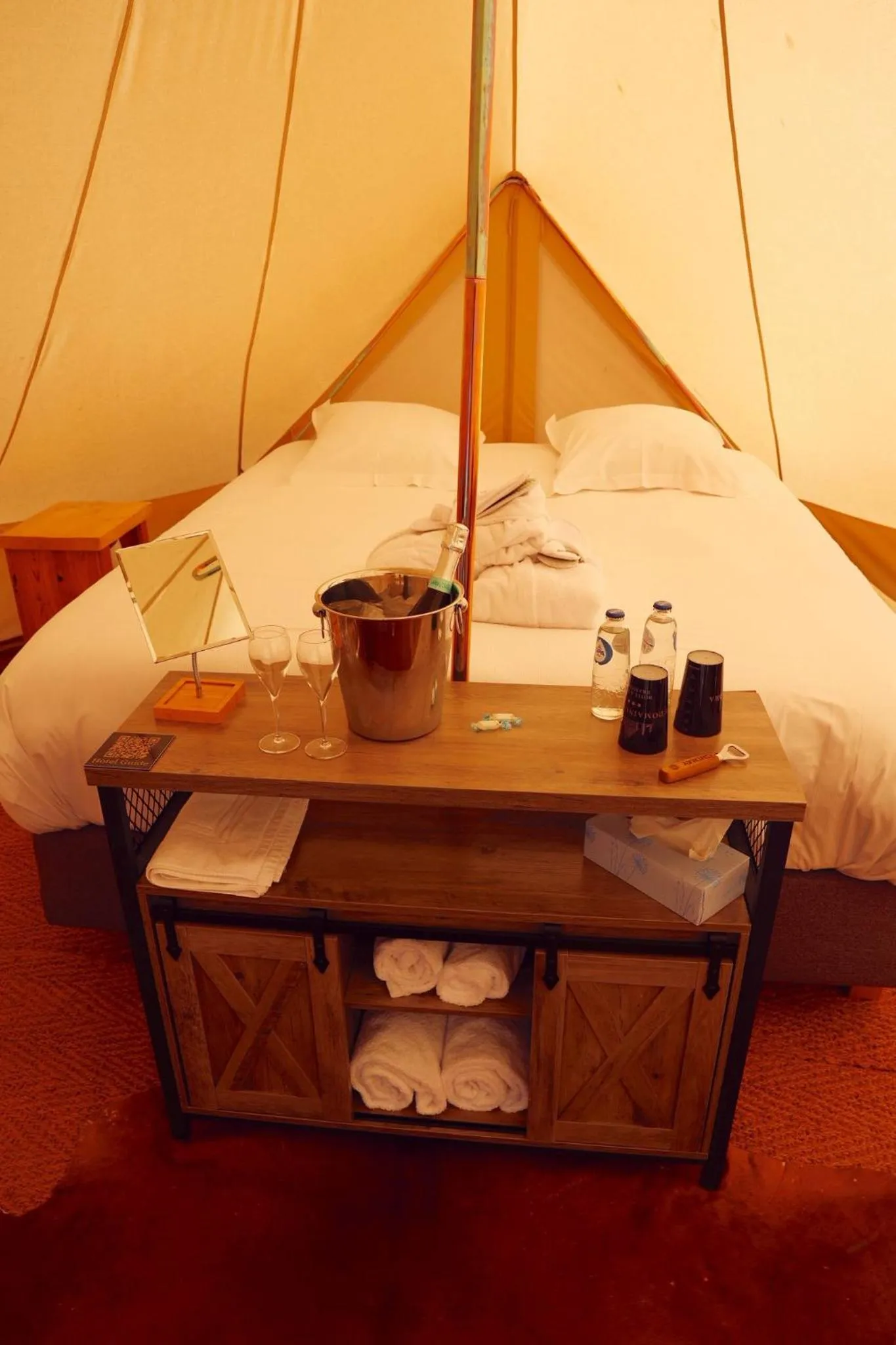 Bed in Le Domaine de Bra