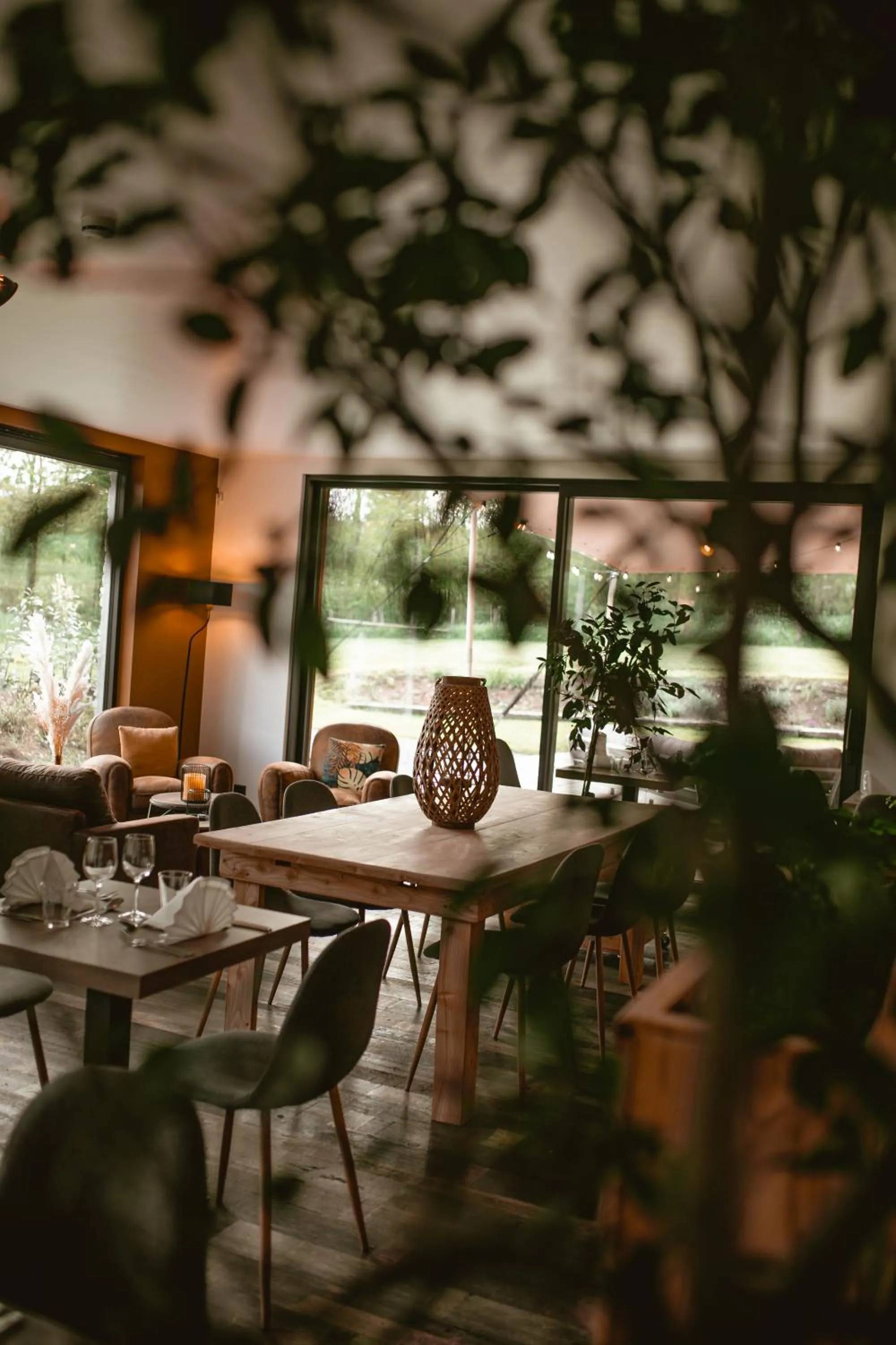 Seating area in Le Domaine de Bra