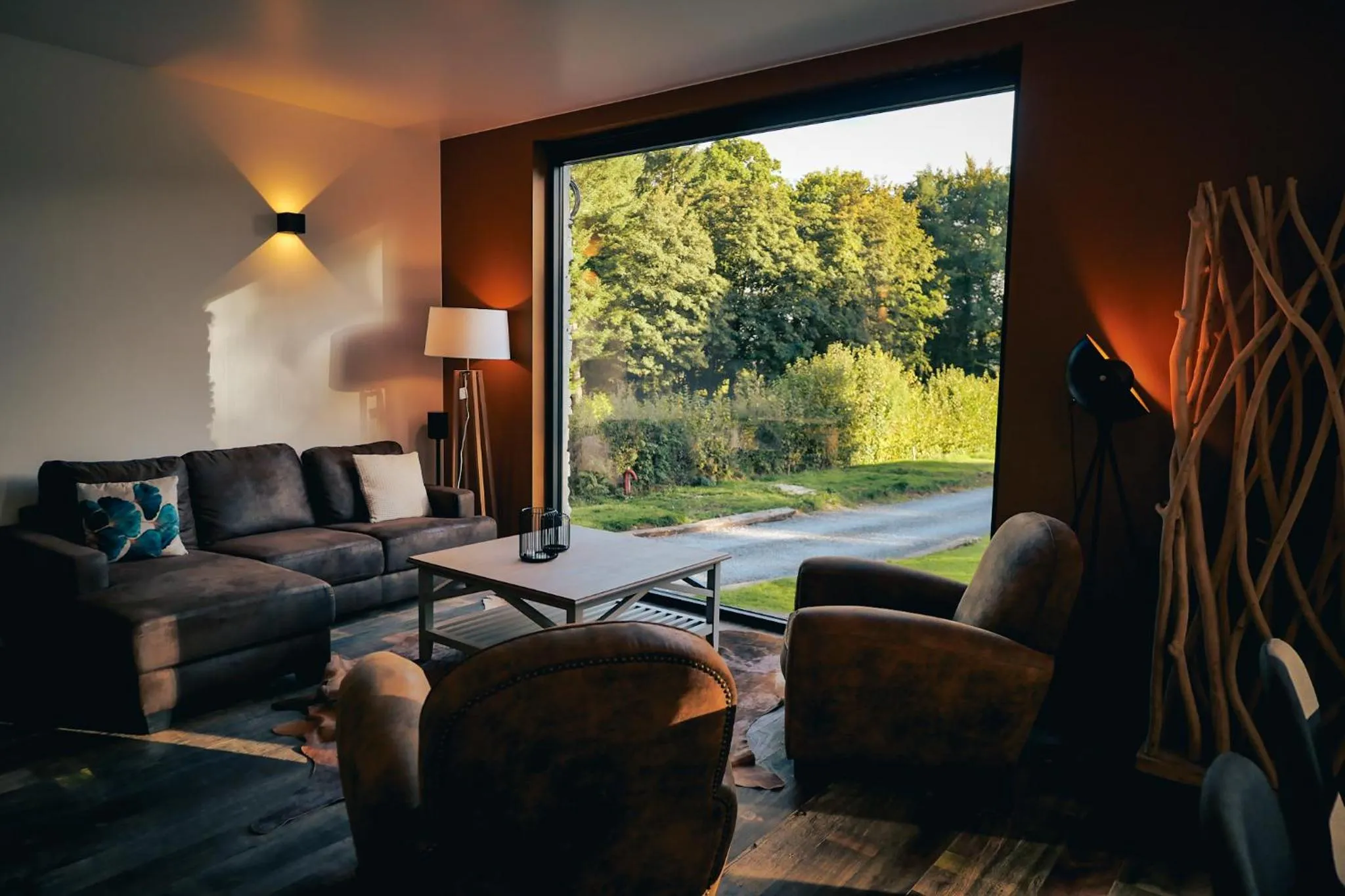 Seating area in Le Domaine de Bra