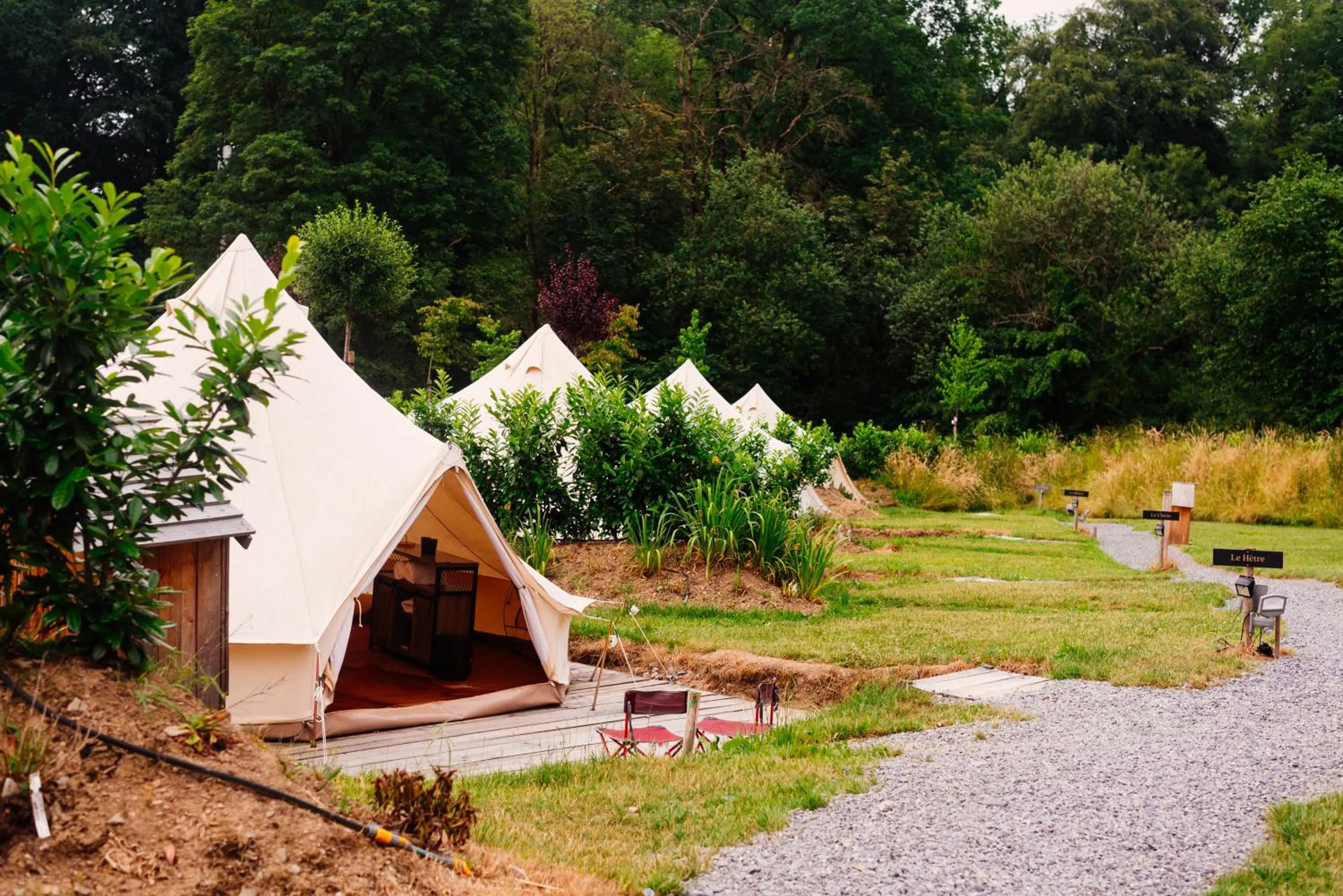 Natural landscape in Le Domaine de Bra