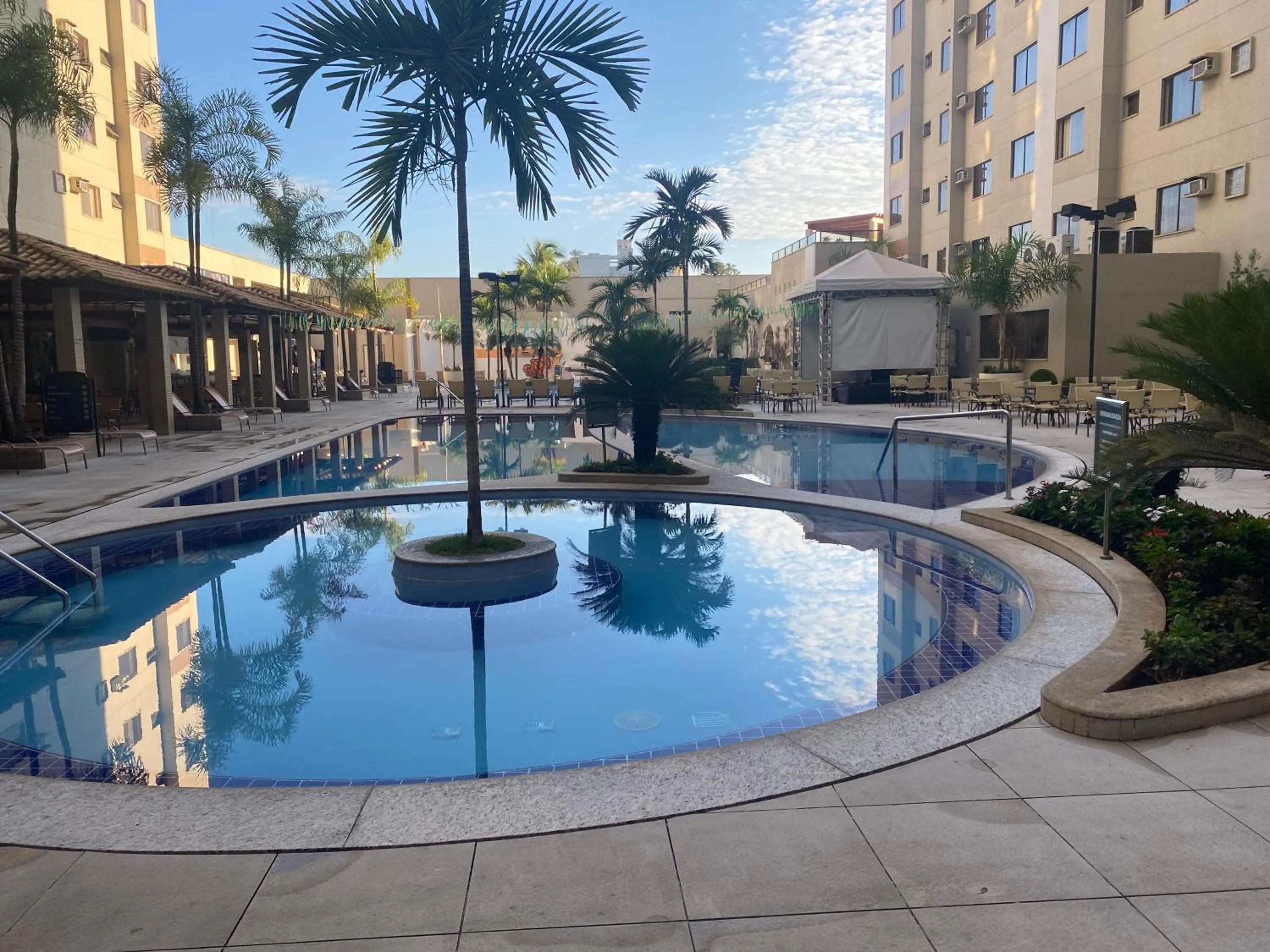 Swimming pool in Prive Boulevard Suite Hotel