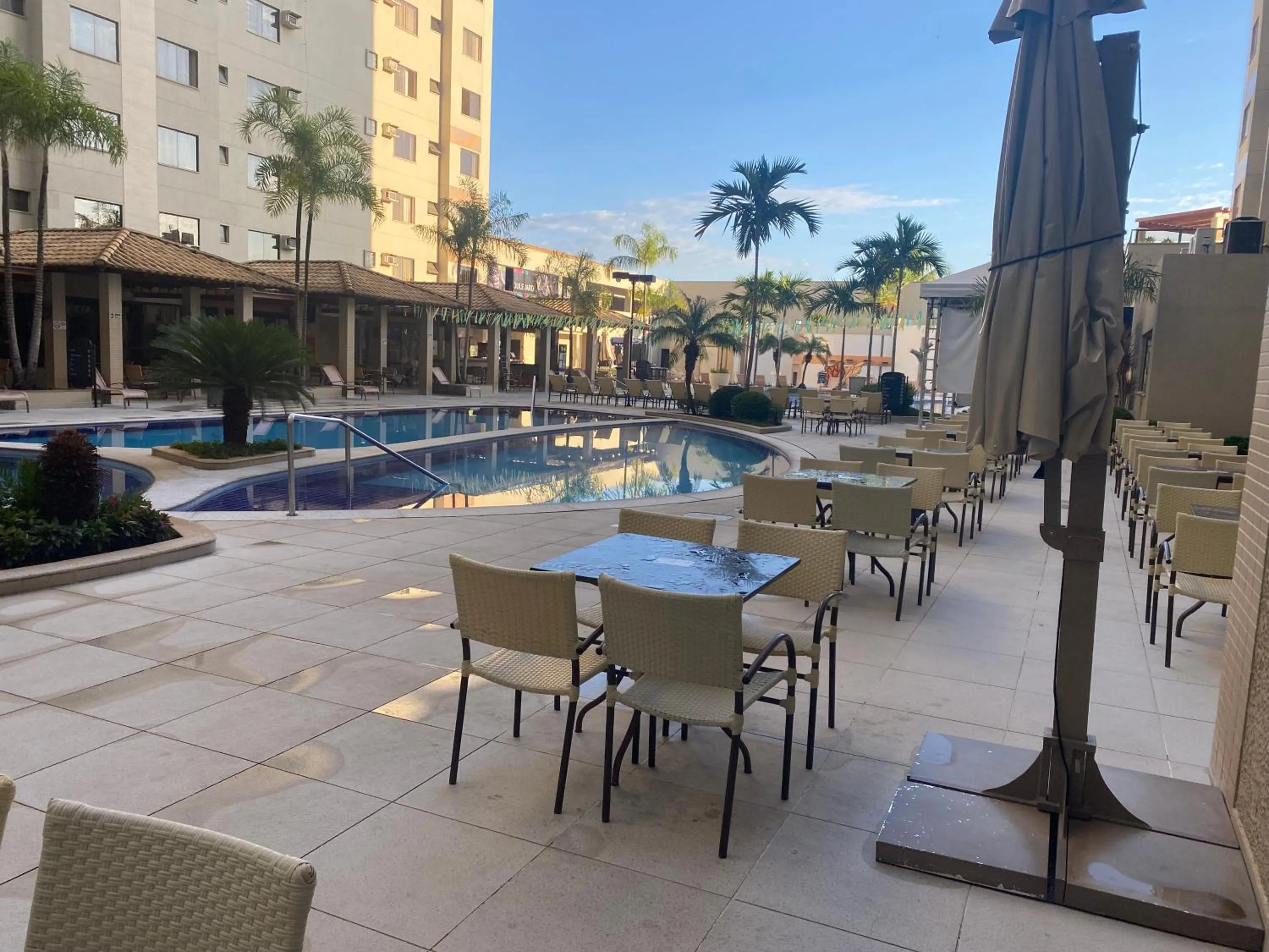 Swimming pool in Prive Boulevard Suite Hotel