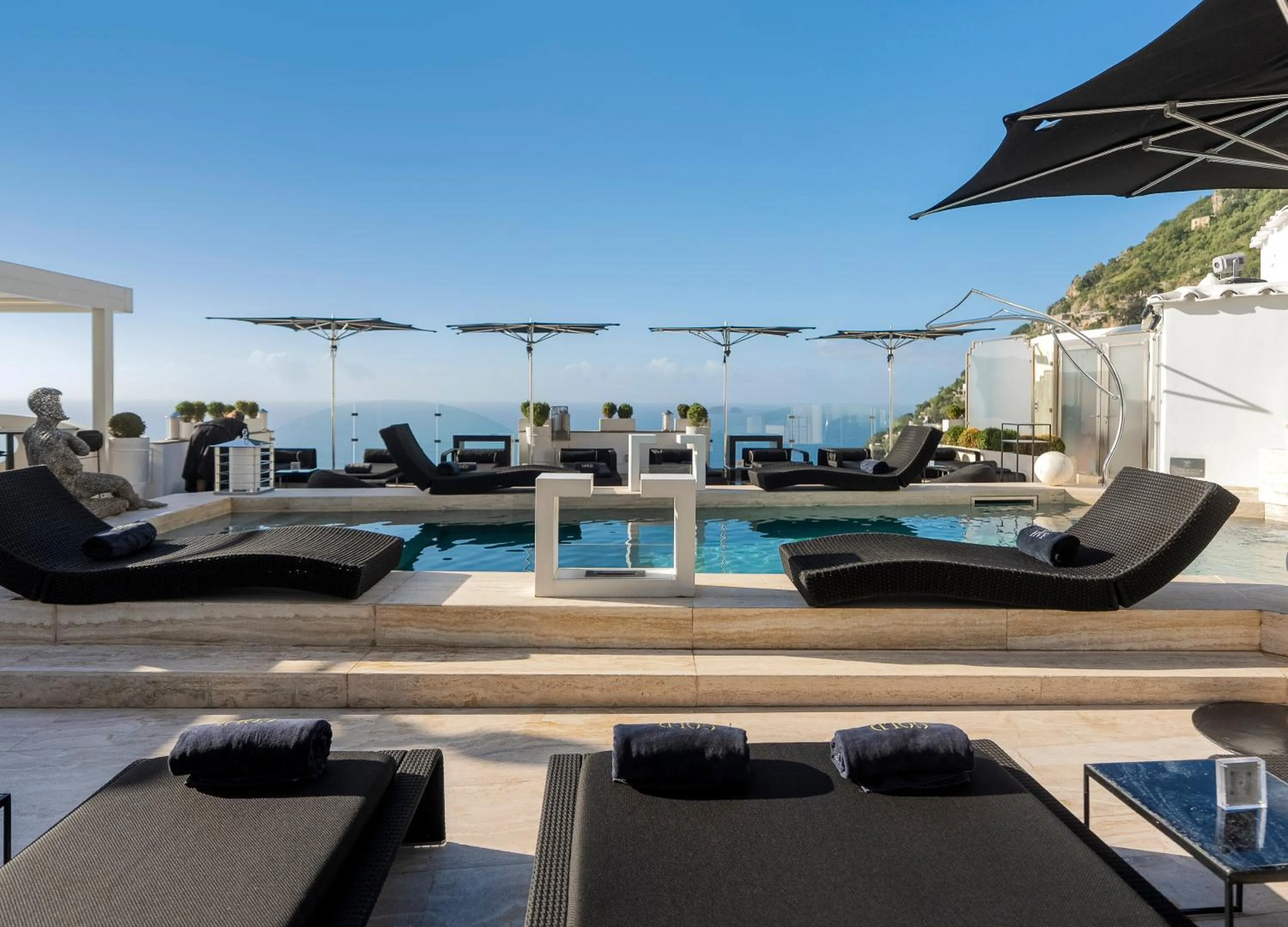 Swimming pool in Hotel Villa Franca