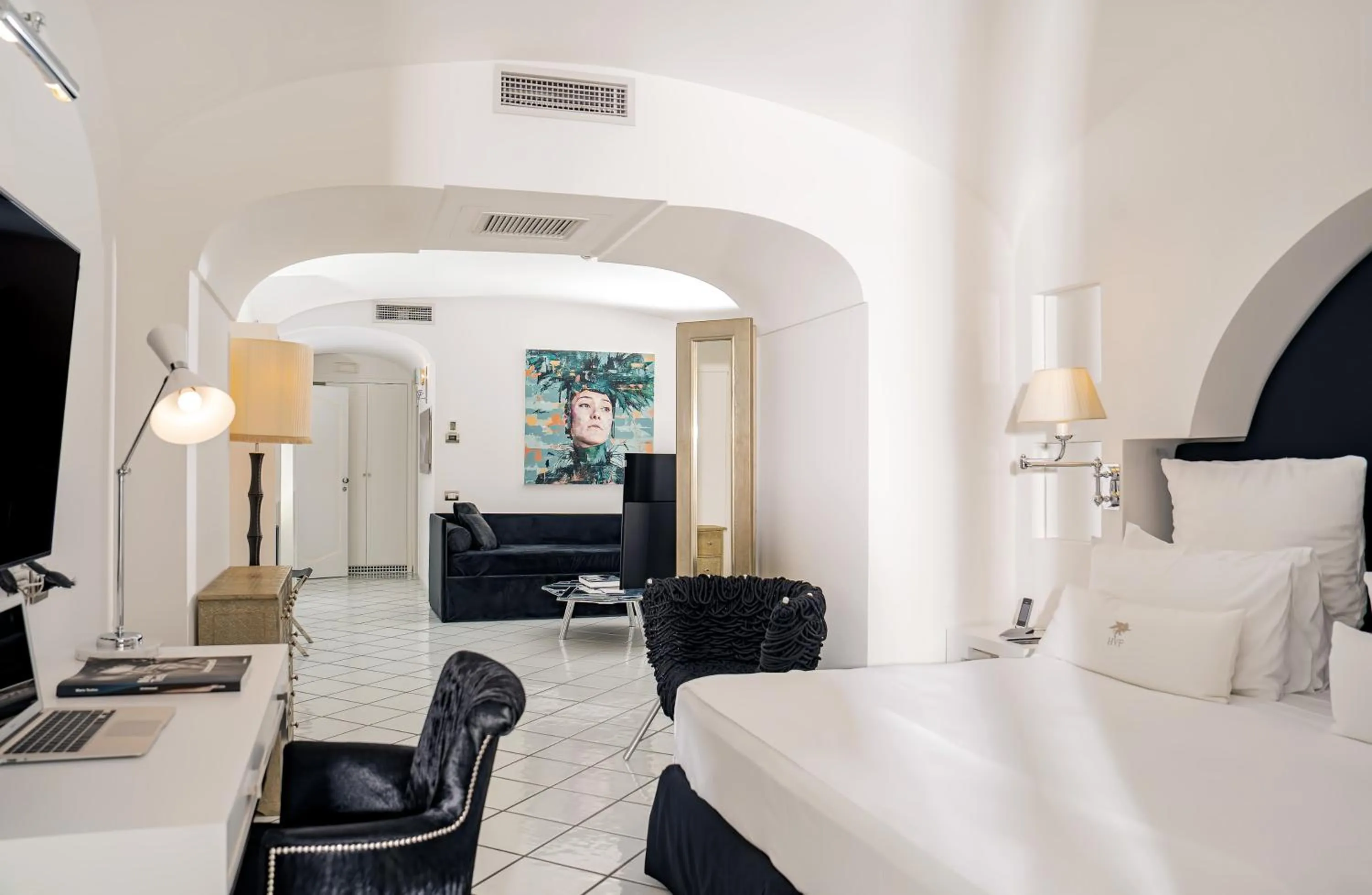 Bedroom, Bed in Hotel Villa Franca