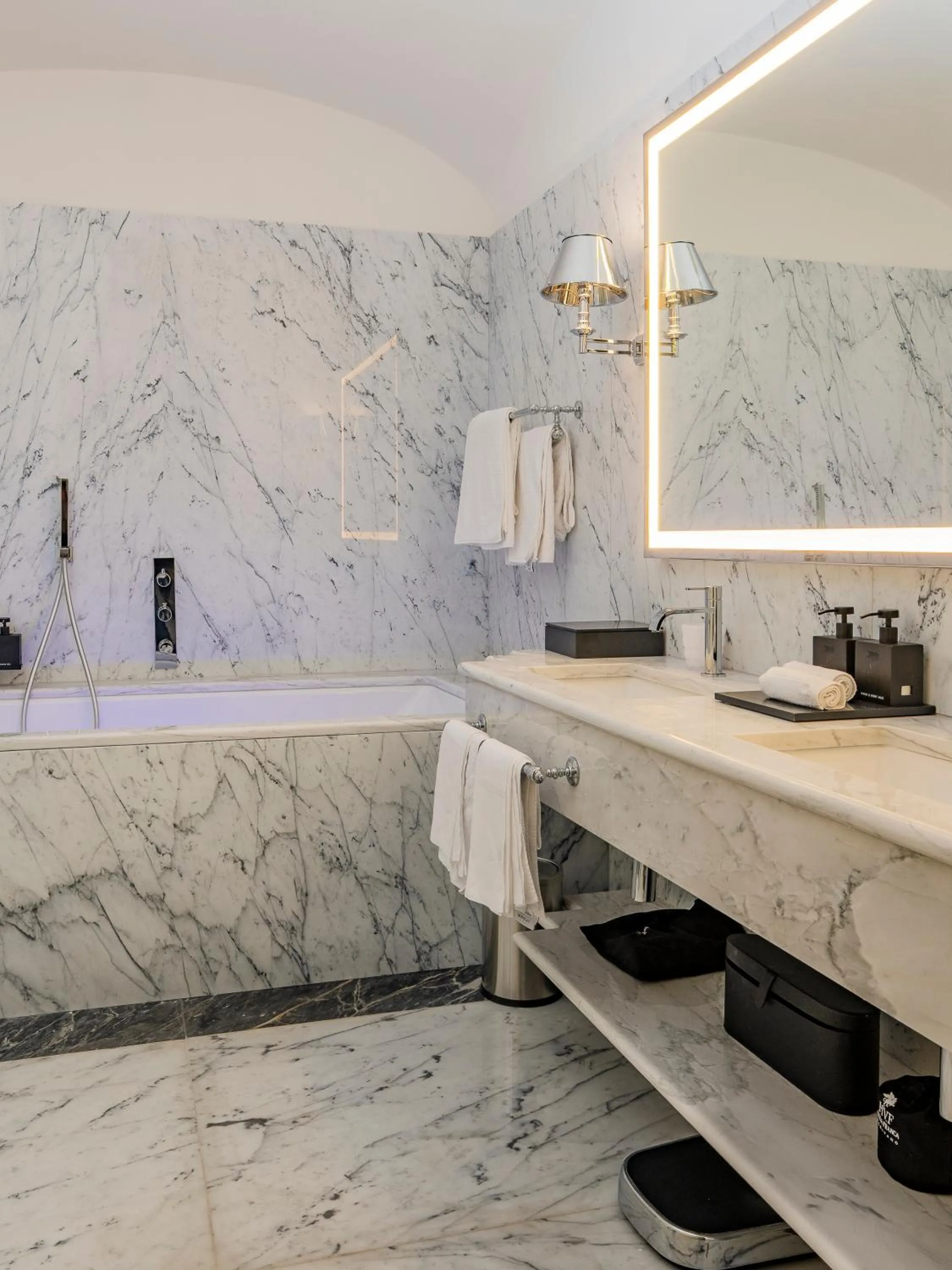 Bathroom in Hotel Villa Franca