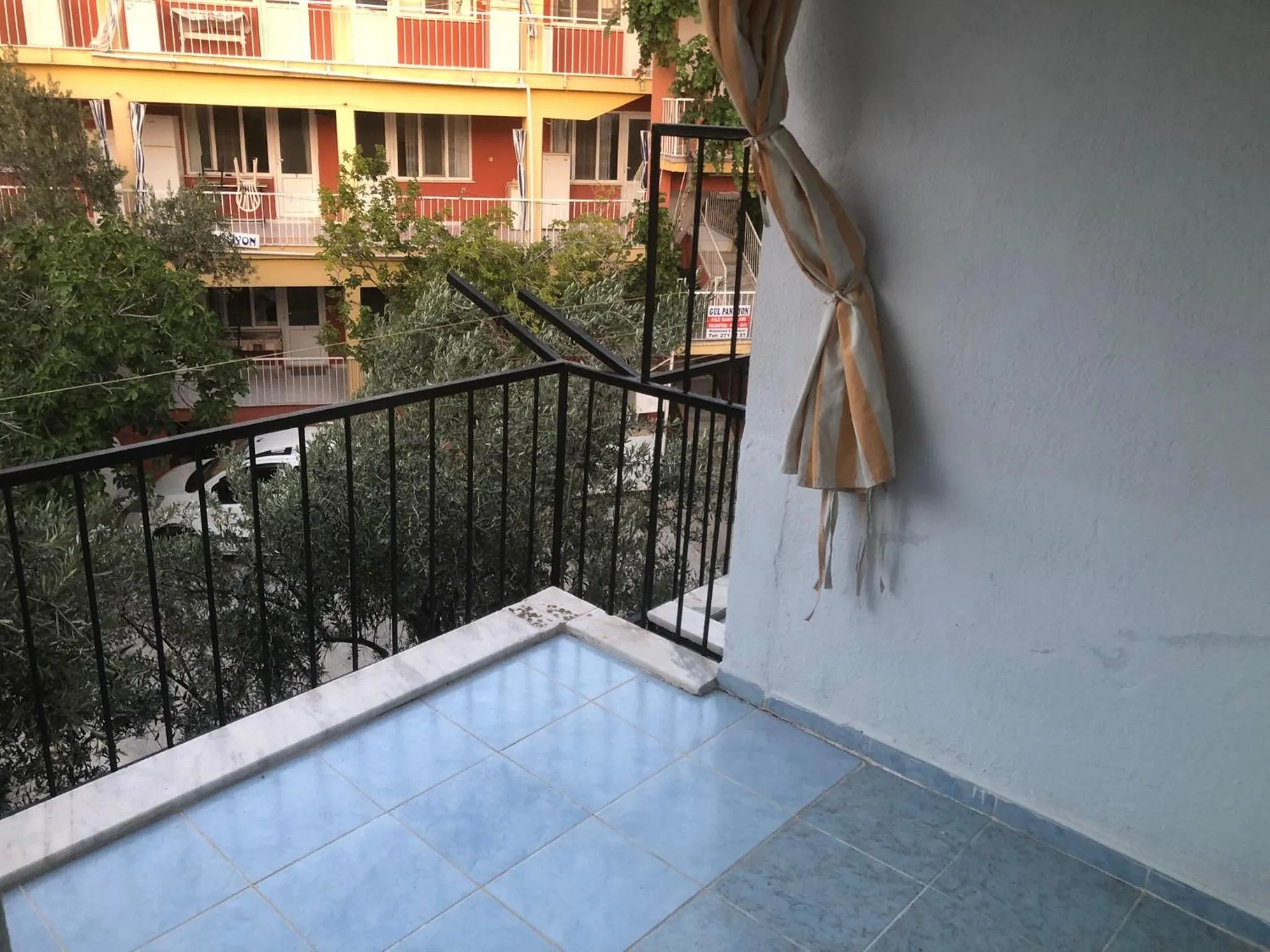 Balcony/Terrace in Ümit 2 Termal Apart Pansiyon