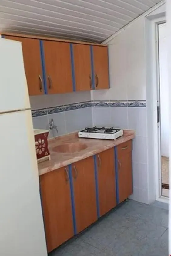 Kitchen or kitchenette in Ümit 2 Termal Apart Pansiyon