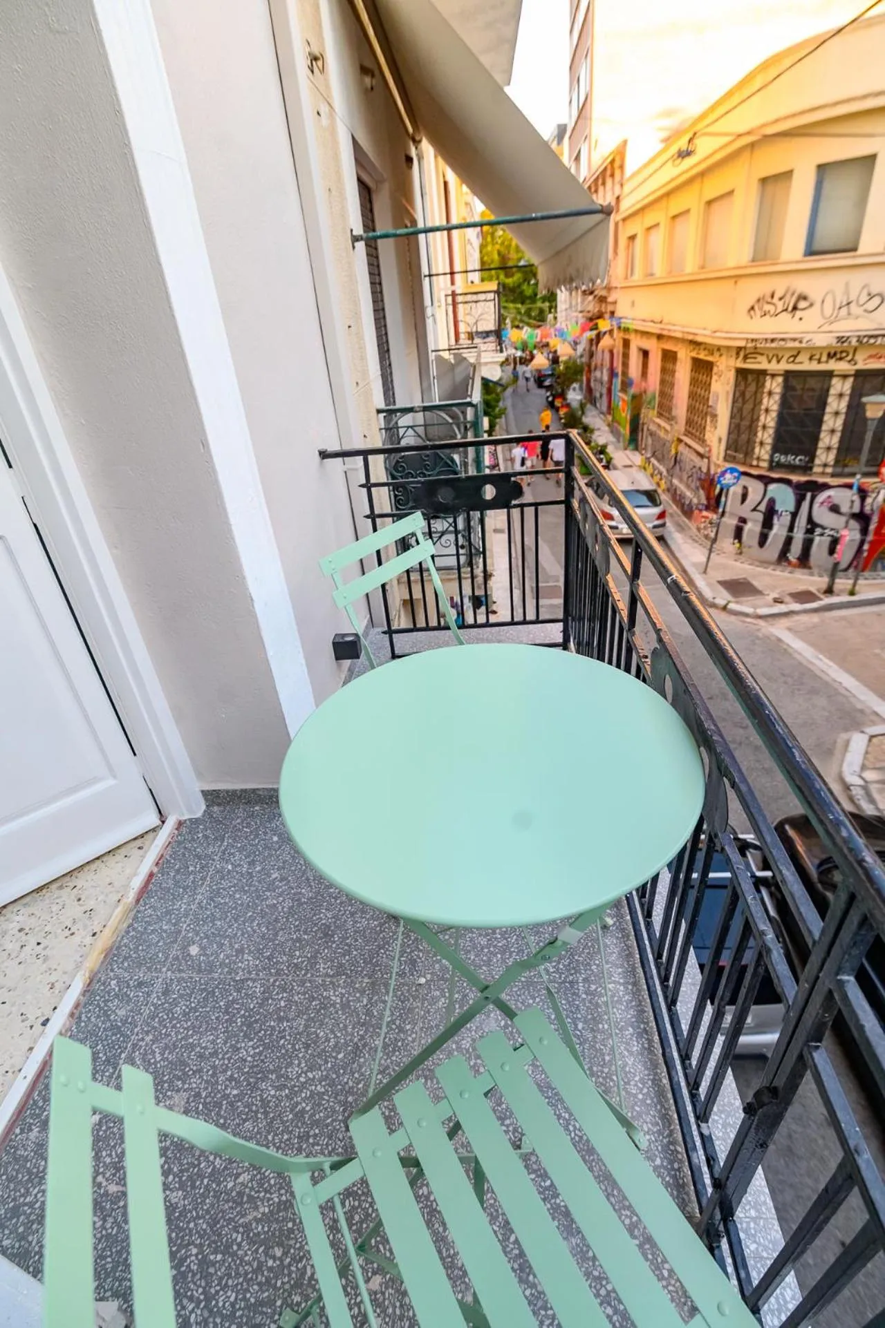 Balcony/Terrace in Belle Athenes - Luxury Rooms at Monastiraki Railway Station